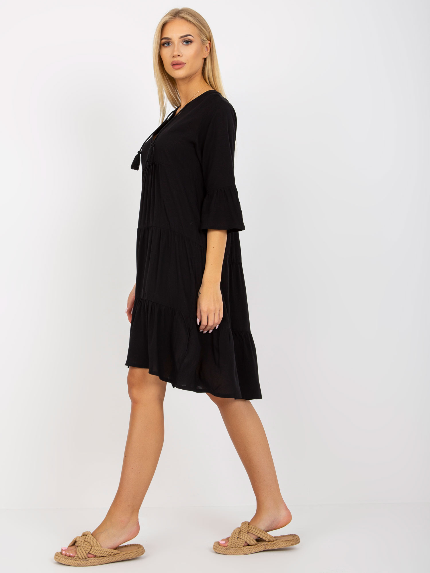 Dress-D73761M30214A6EN-black