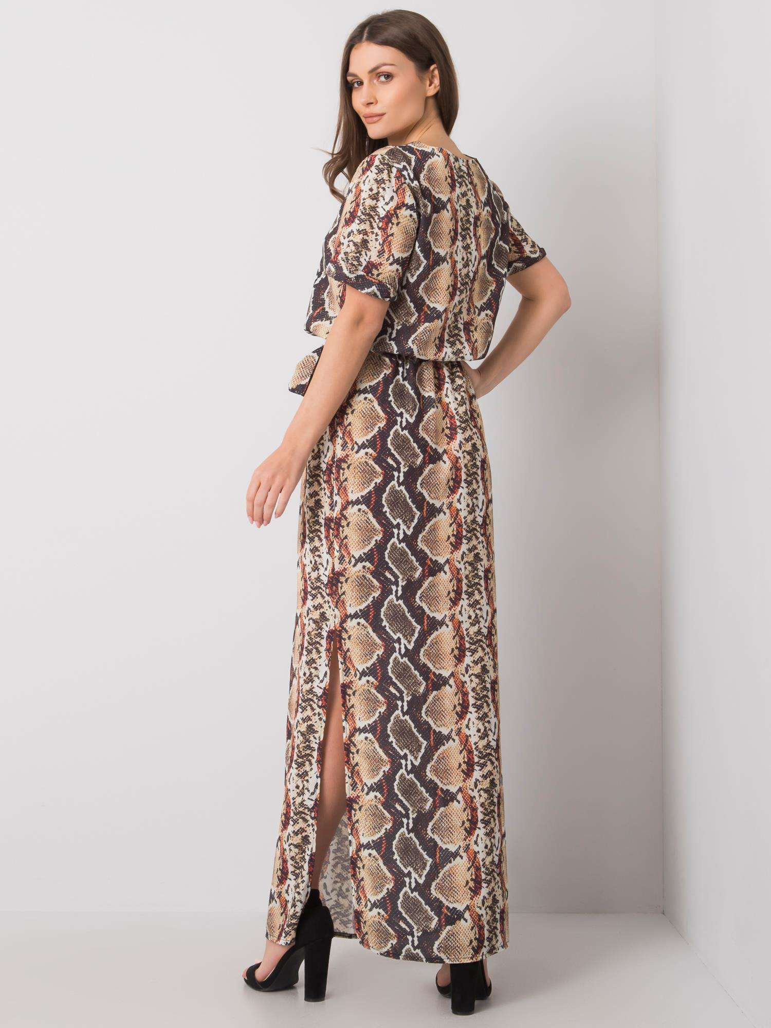 Dress-LK-SK-507343.07P-beige