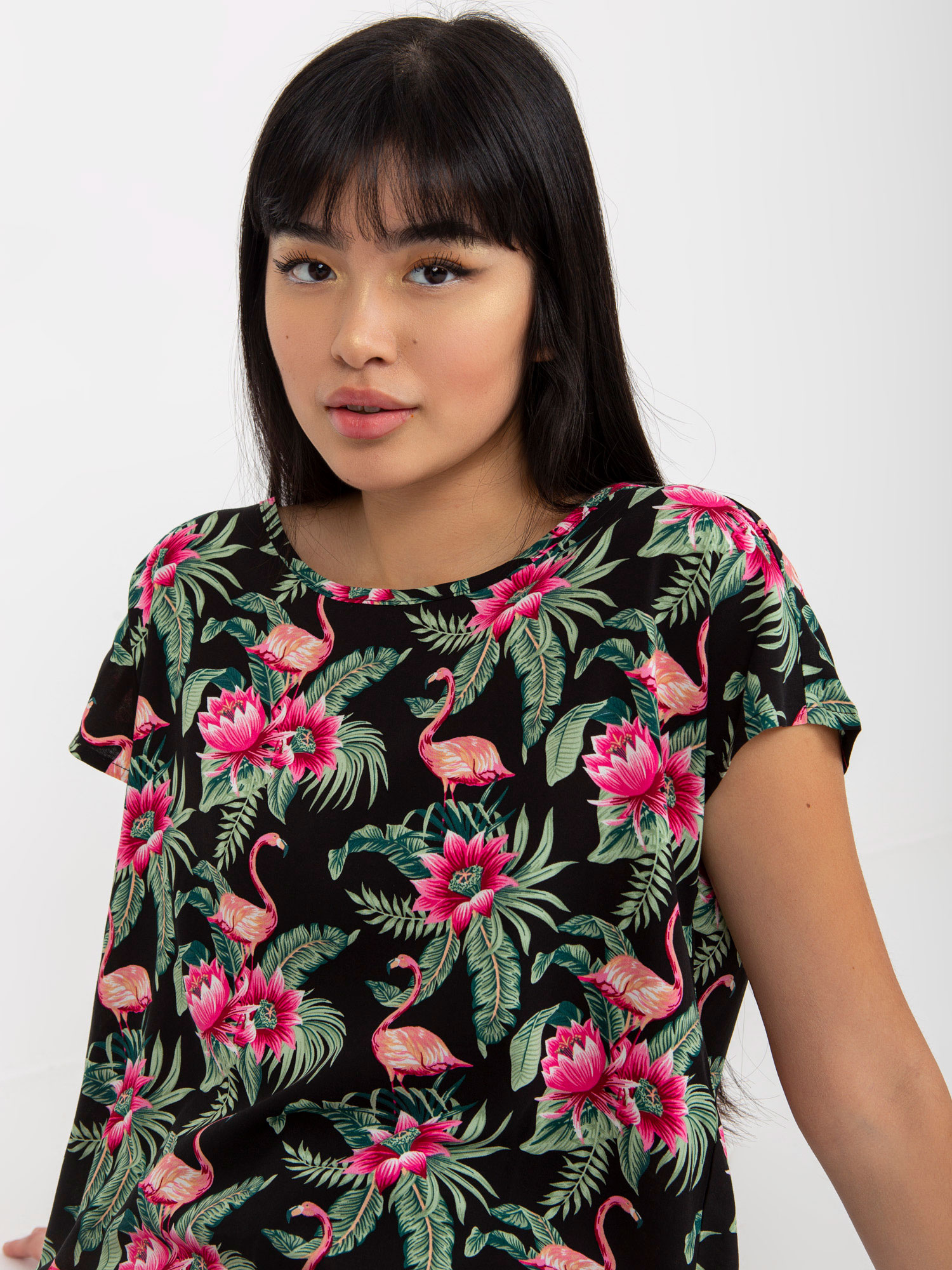 Blouse-D73771R10978P-black-green