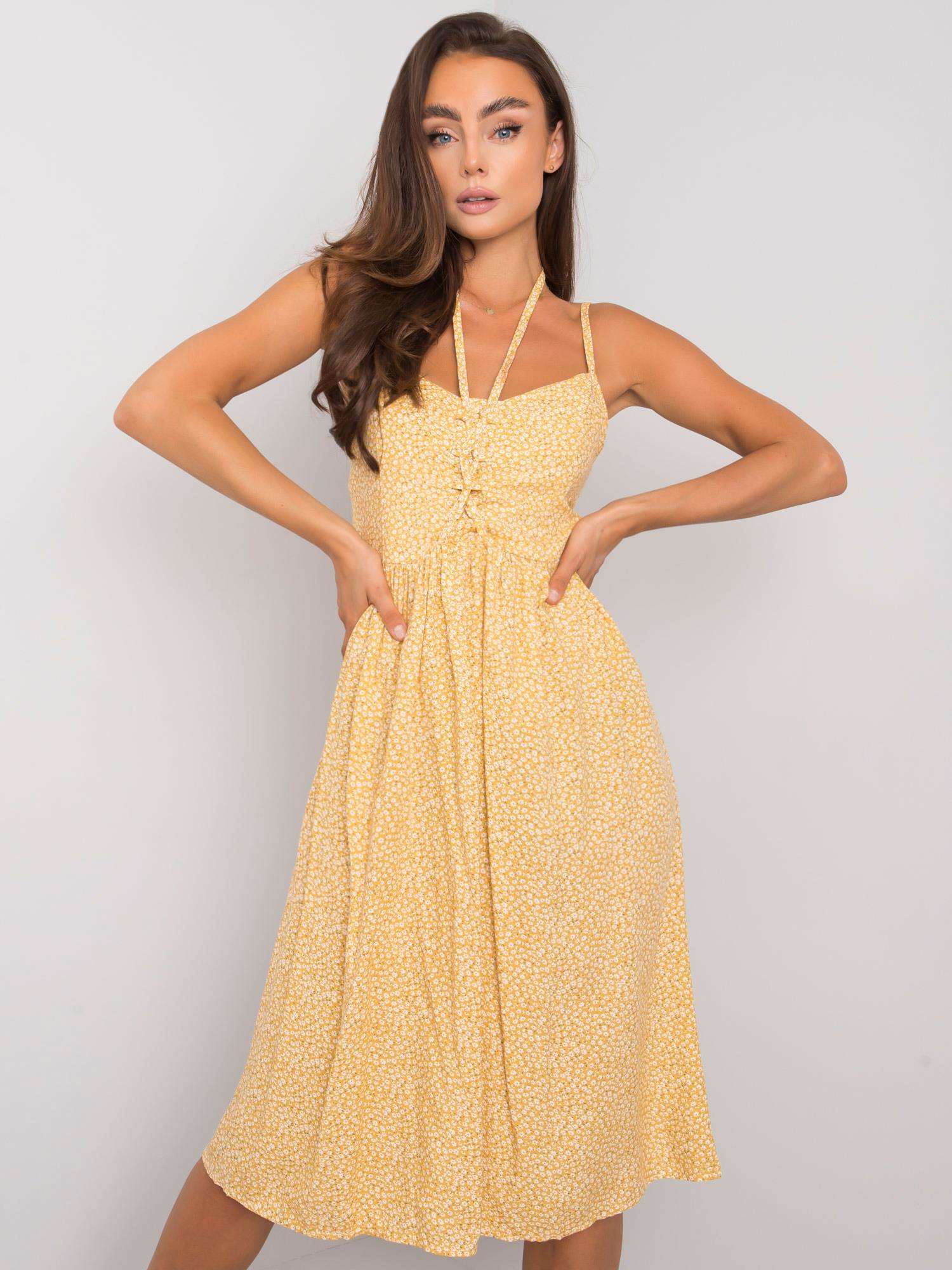Dress-RO-SK-8009-1.87P-Yellow