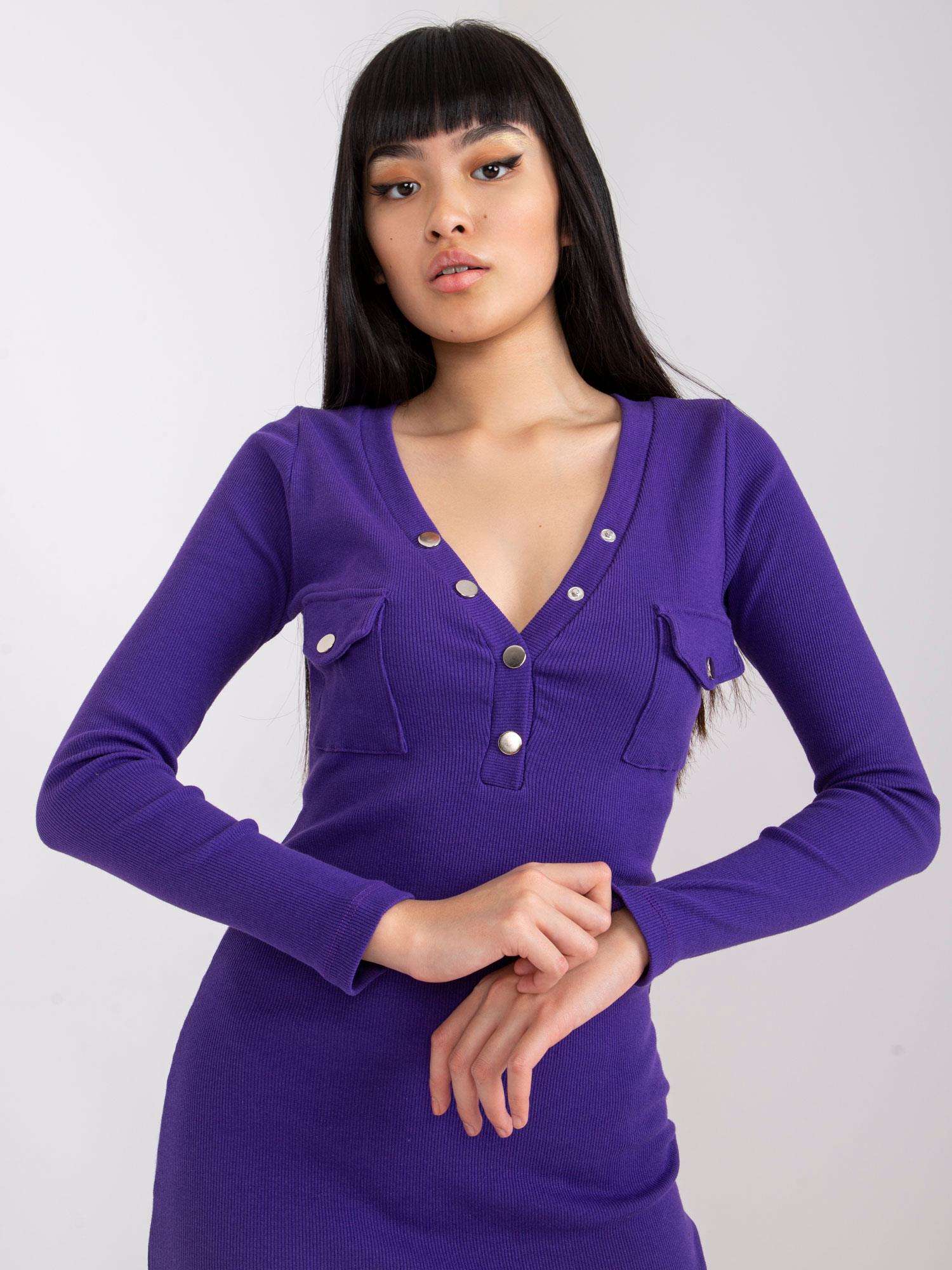 Dress-RV-SK-7438.17-dark purple