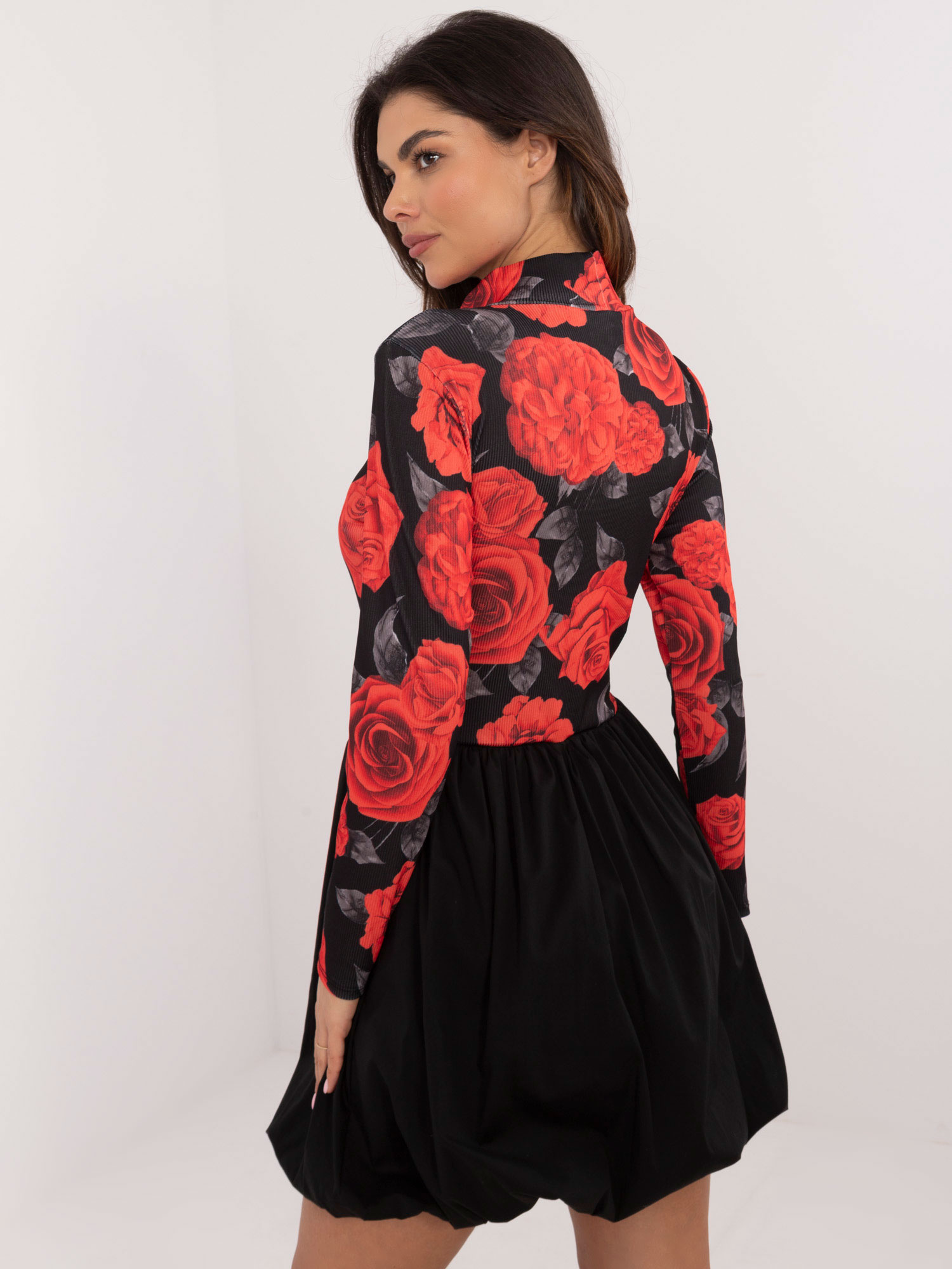 Dress-DHJ-SK-19959.35-black-red