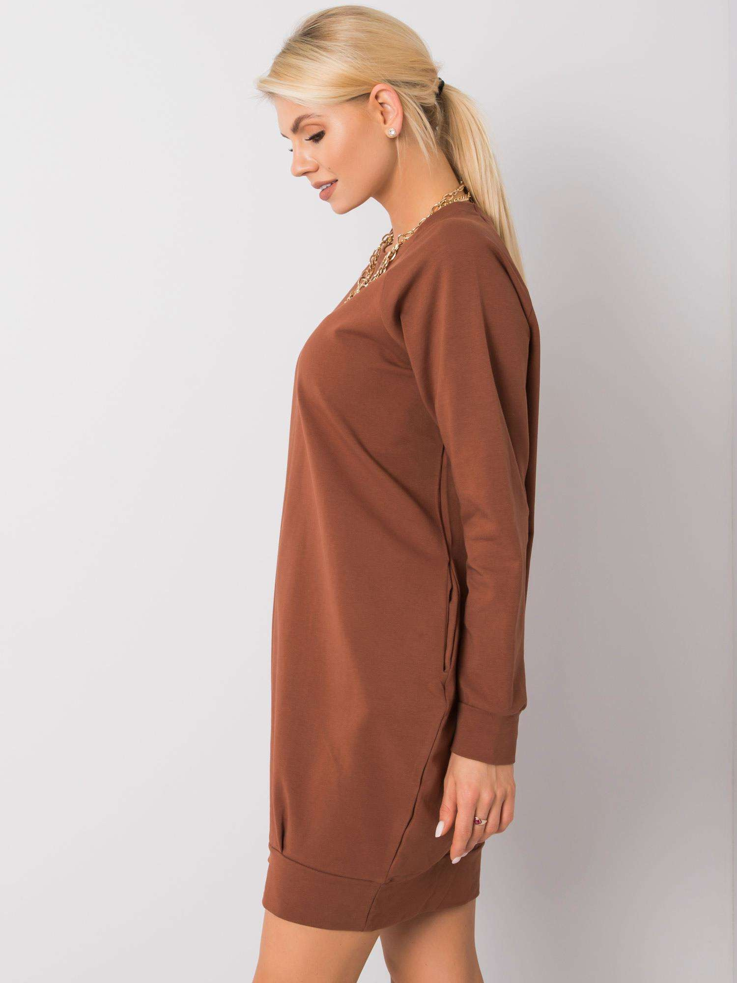Dress-RV-TU-5184.93P-dark brown