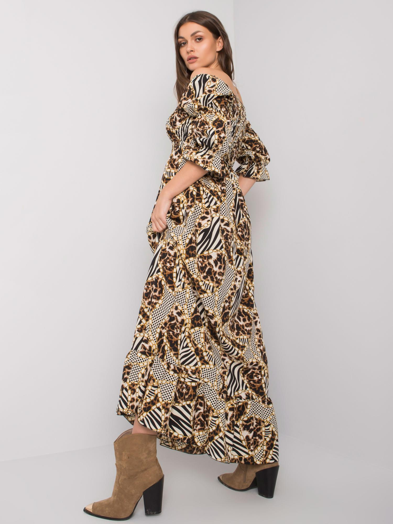 Dress-DHJ-SK-13965.71P-black-beige