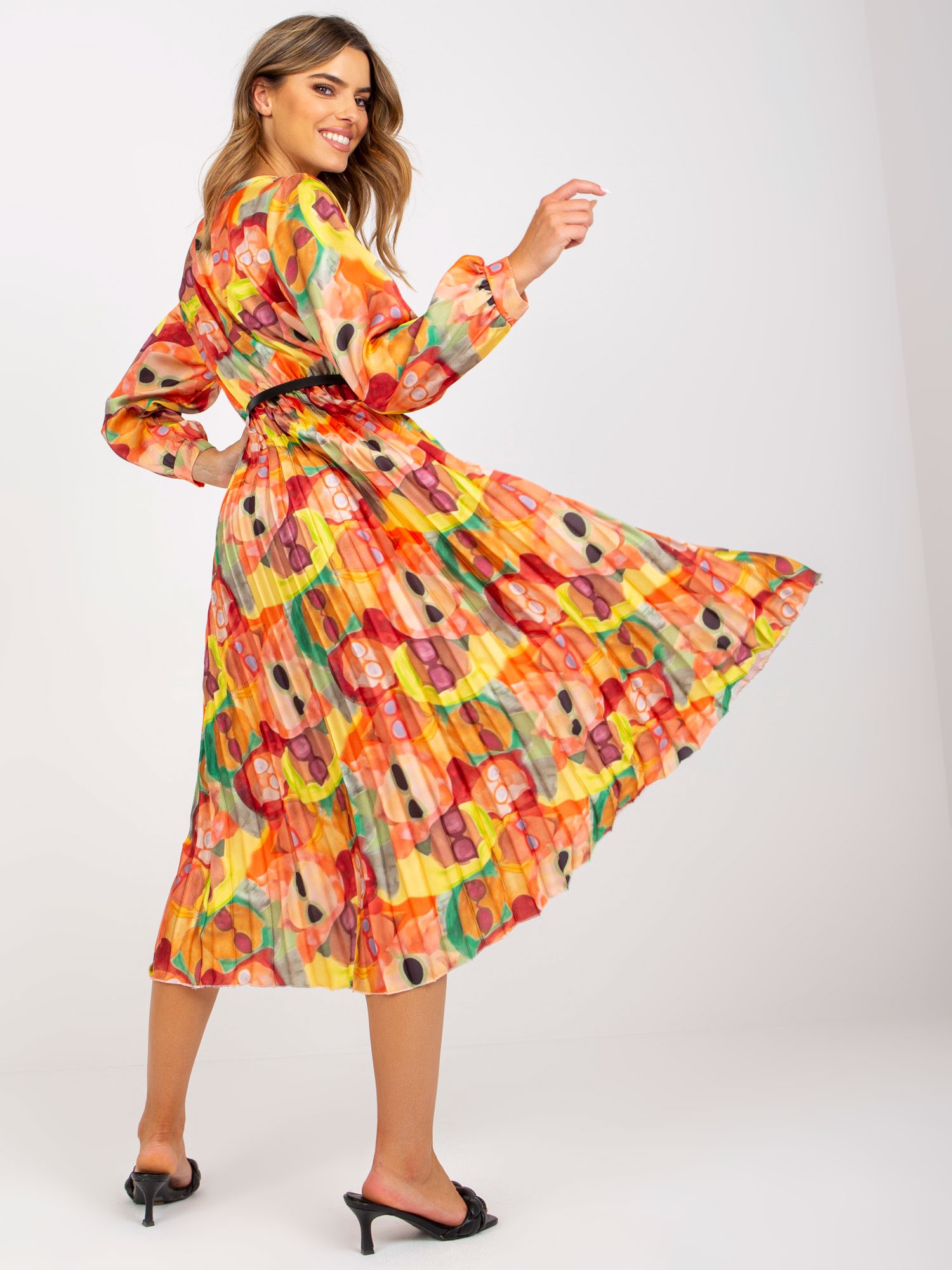 Dress-DHJ-SK-15163.84-Orange