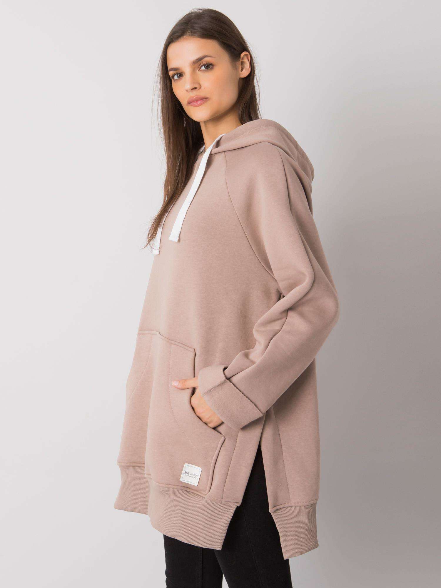 Sweatshirt-RV-BL-7371.00P-dark beige