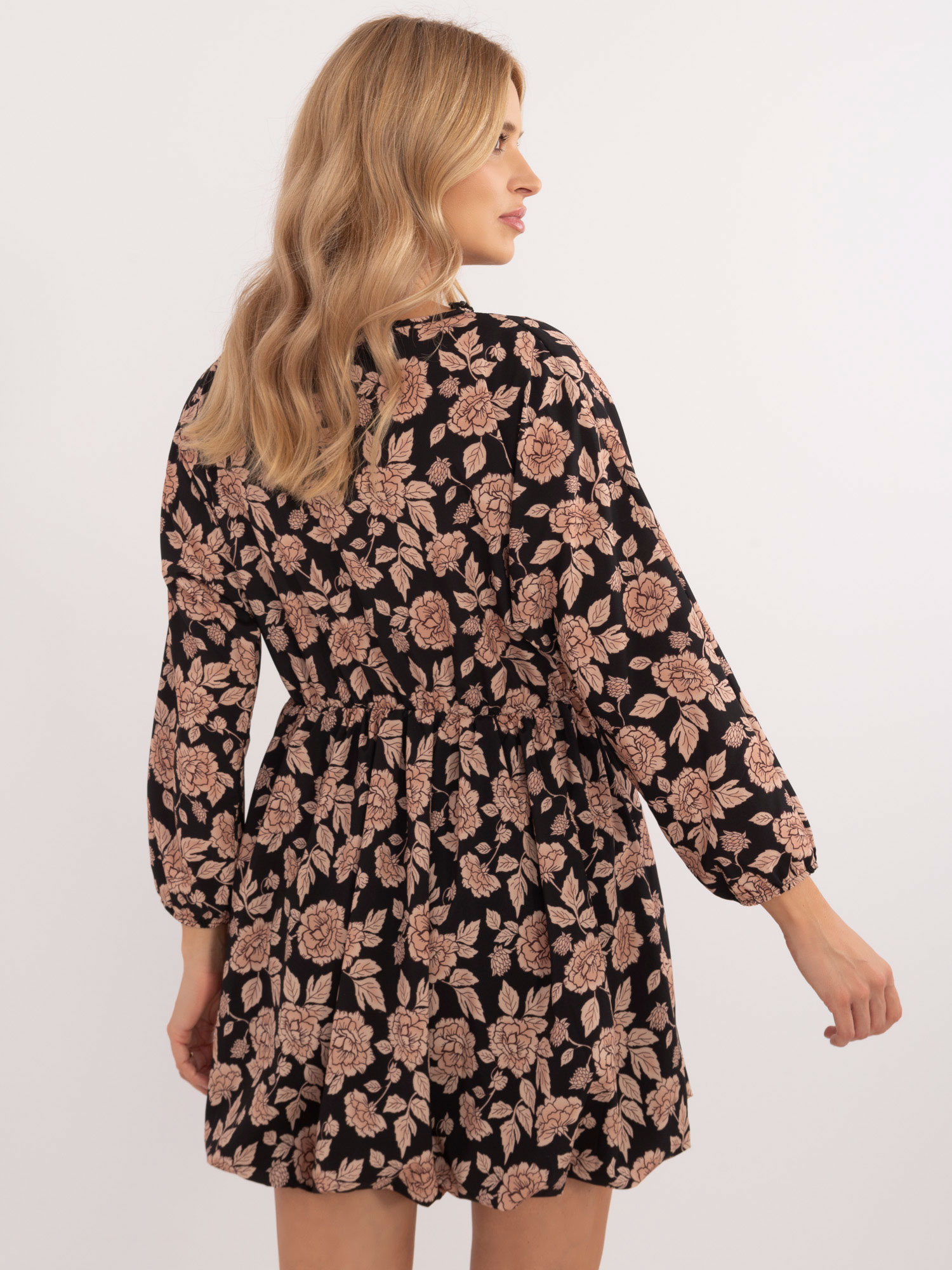 Dress-DHJ-SK-19861-7.94-black-beige