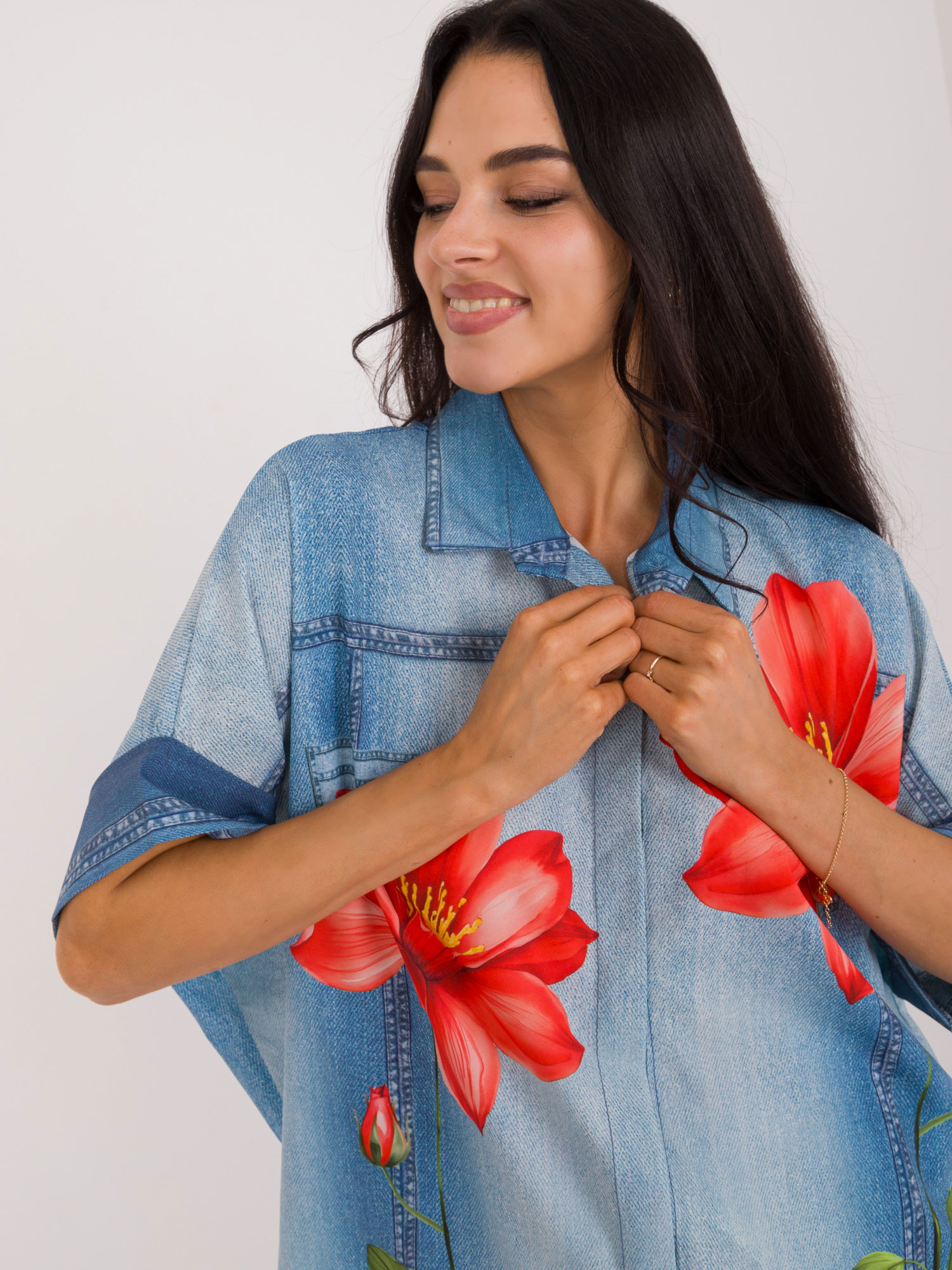Shirt-DHJ-KS-19007-1.30-blue