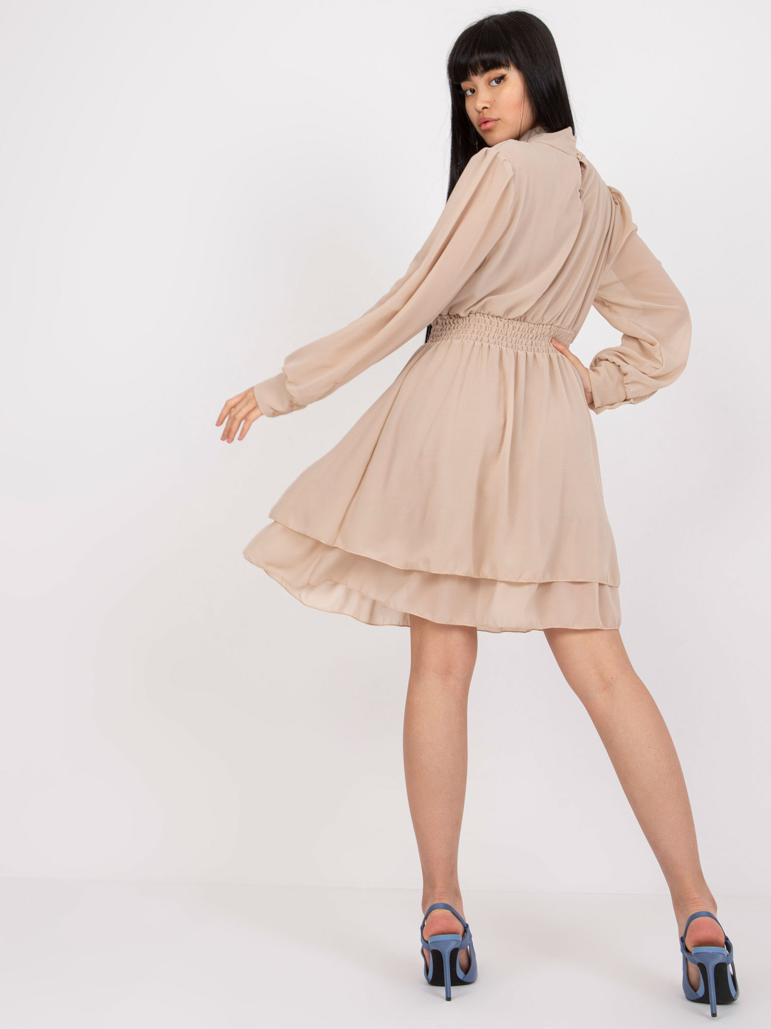 Dress-TW-SK-BI-1300.36-beige