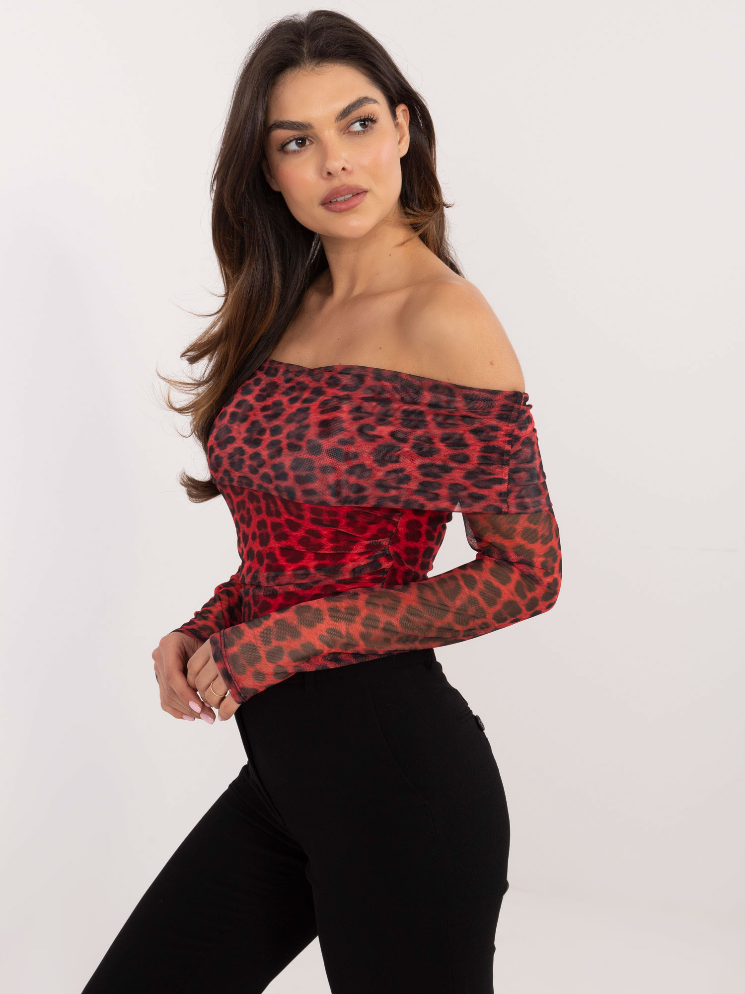 Blouse-DHJ-BZ-18701.59-red