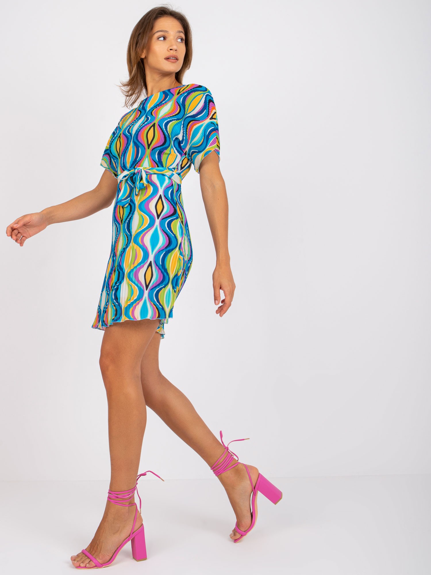 Dress-DHJ-SK-9651.51-Blue