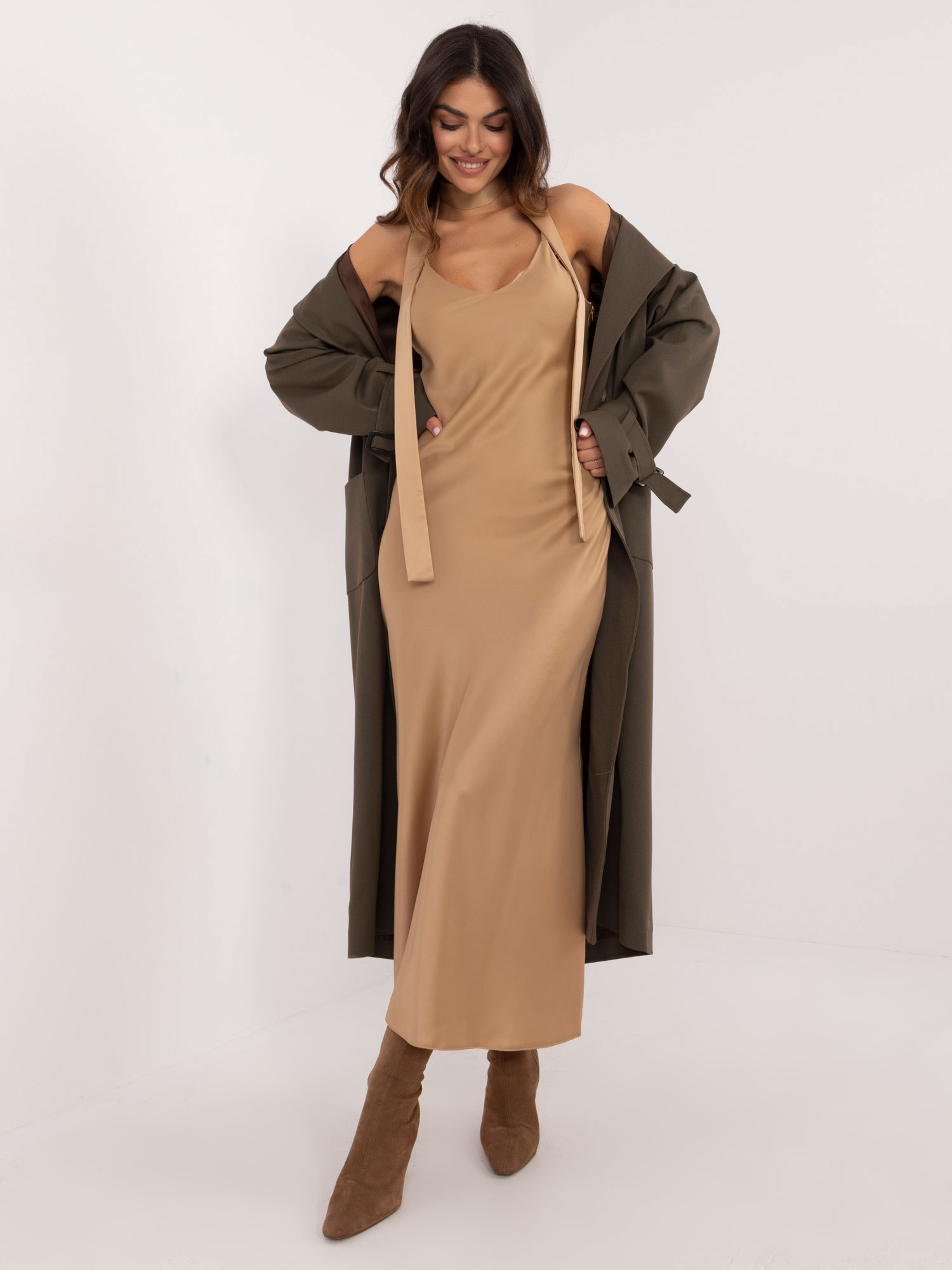 Dress-LK-SK-509715.51-camel