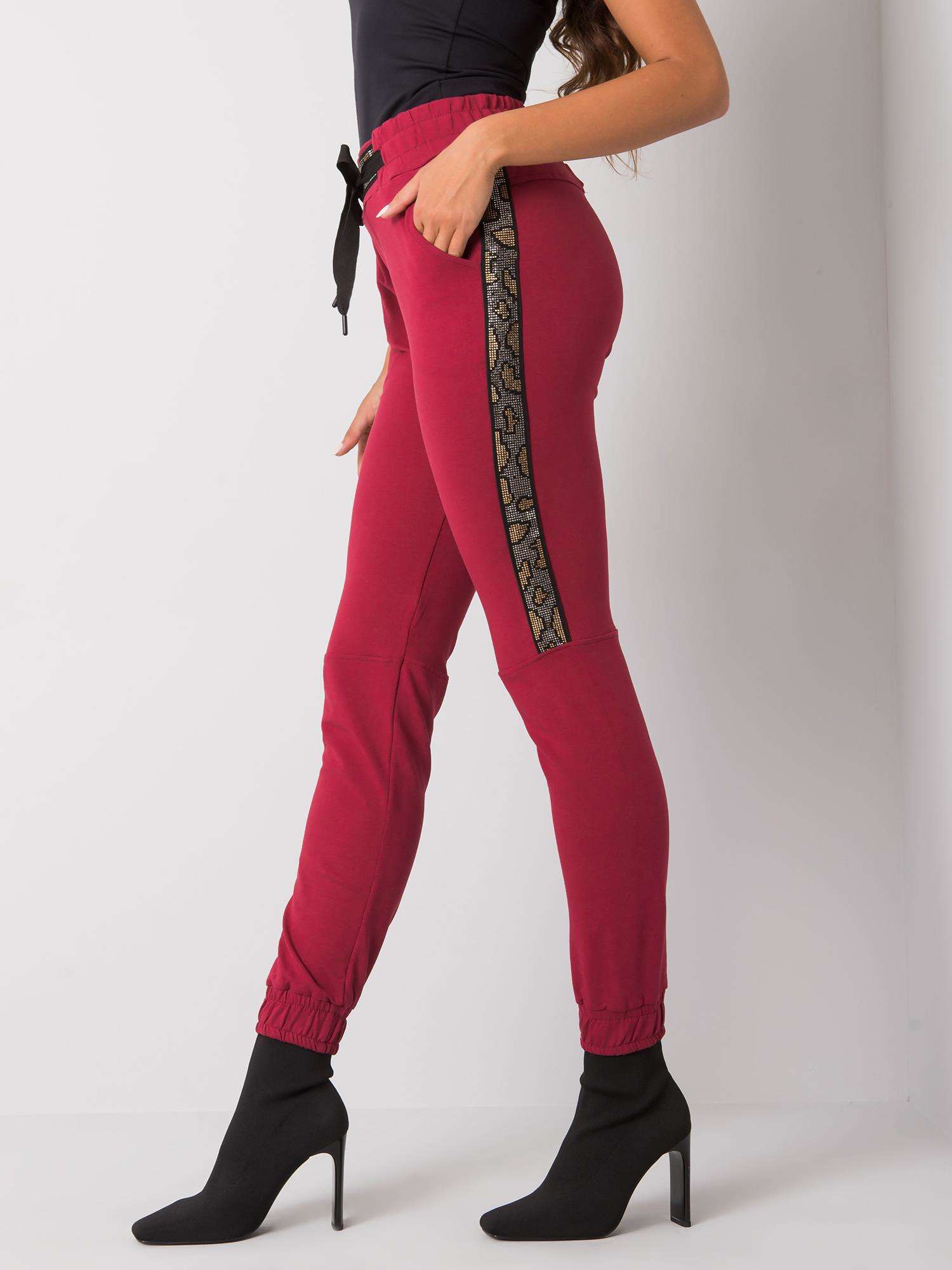 Sweatpants-RV-DR-6891.54-burgundy