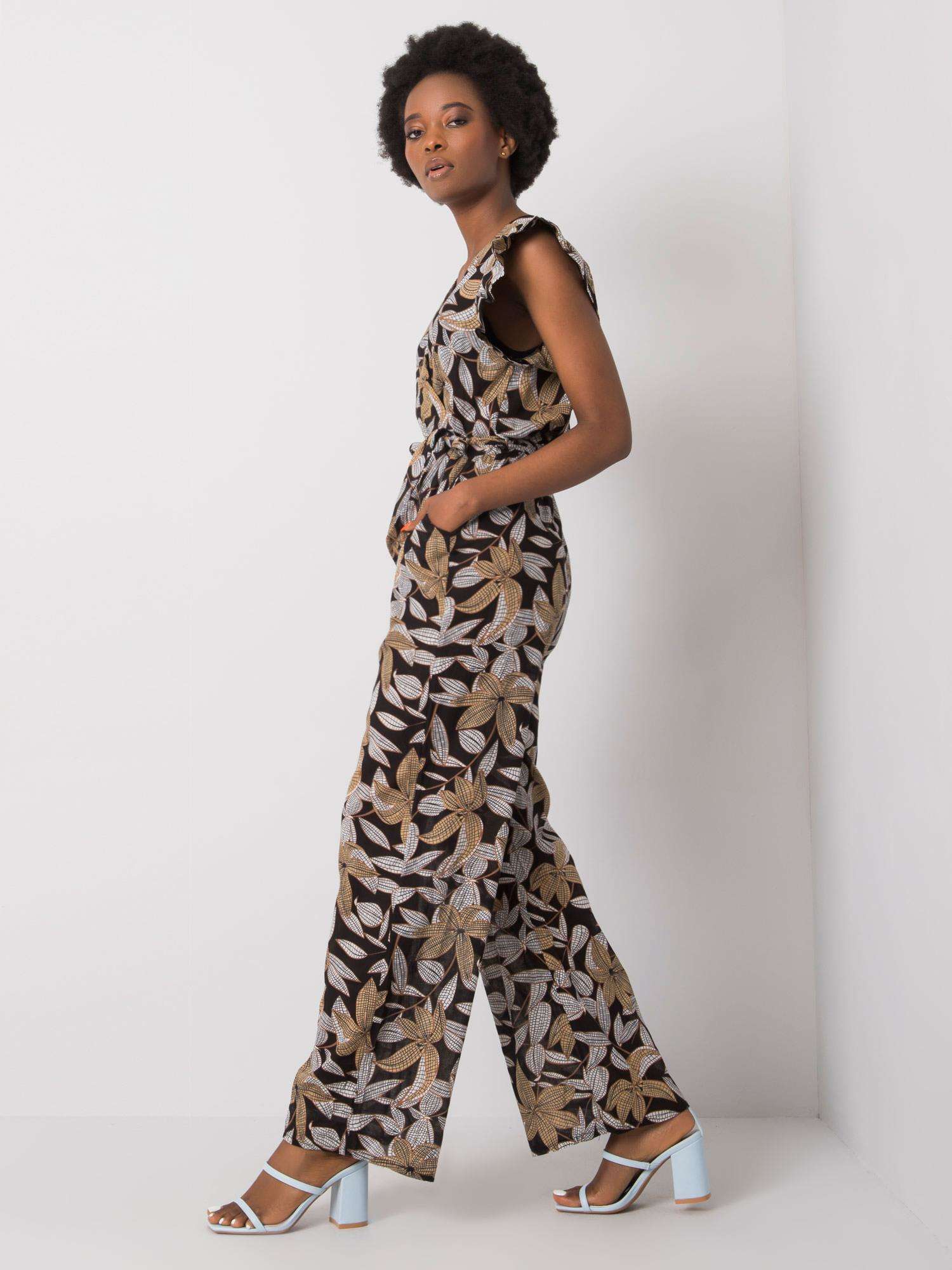 Jumpsuit-DHJ-KO-13568.13P-black-beige
