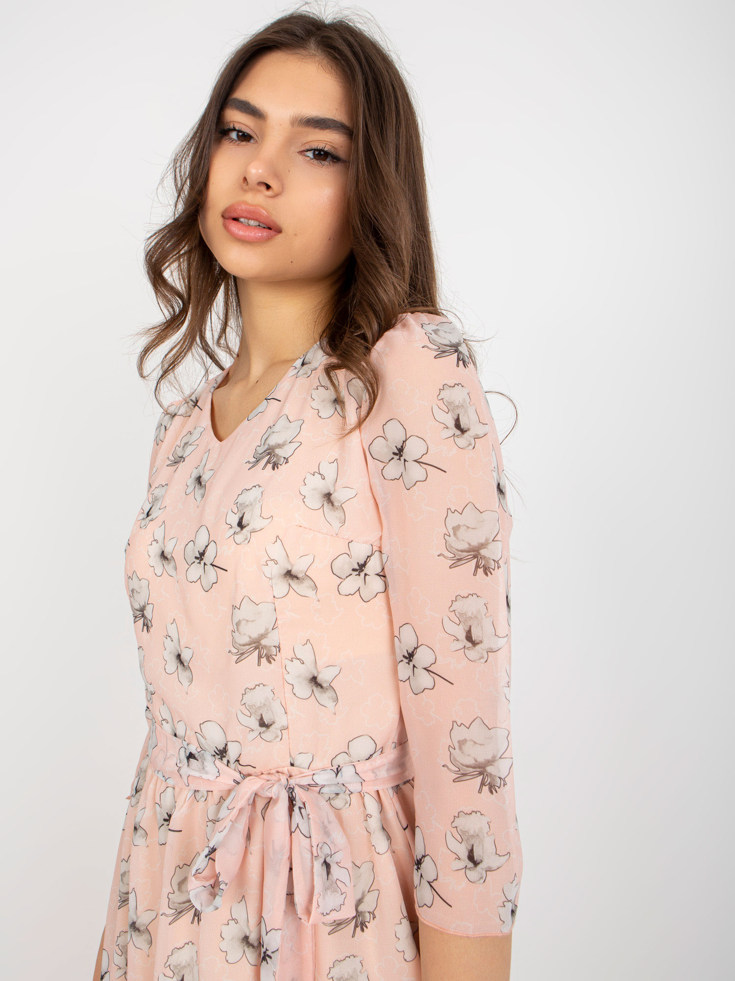 Dress-LK-SK-508006.92P-Light Pink