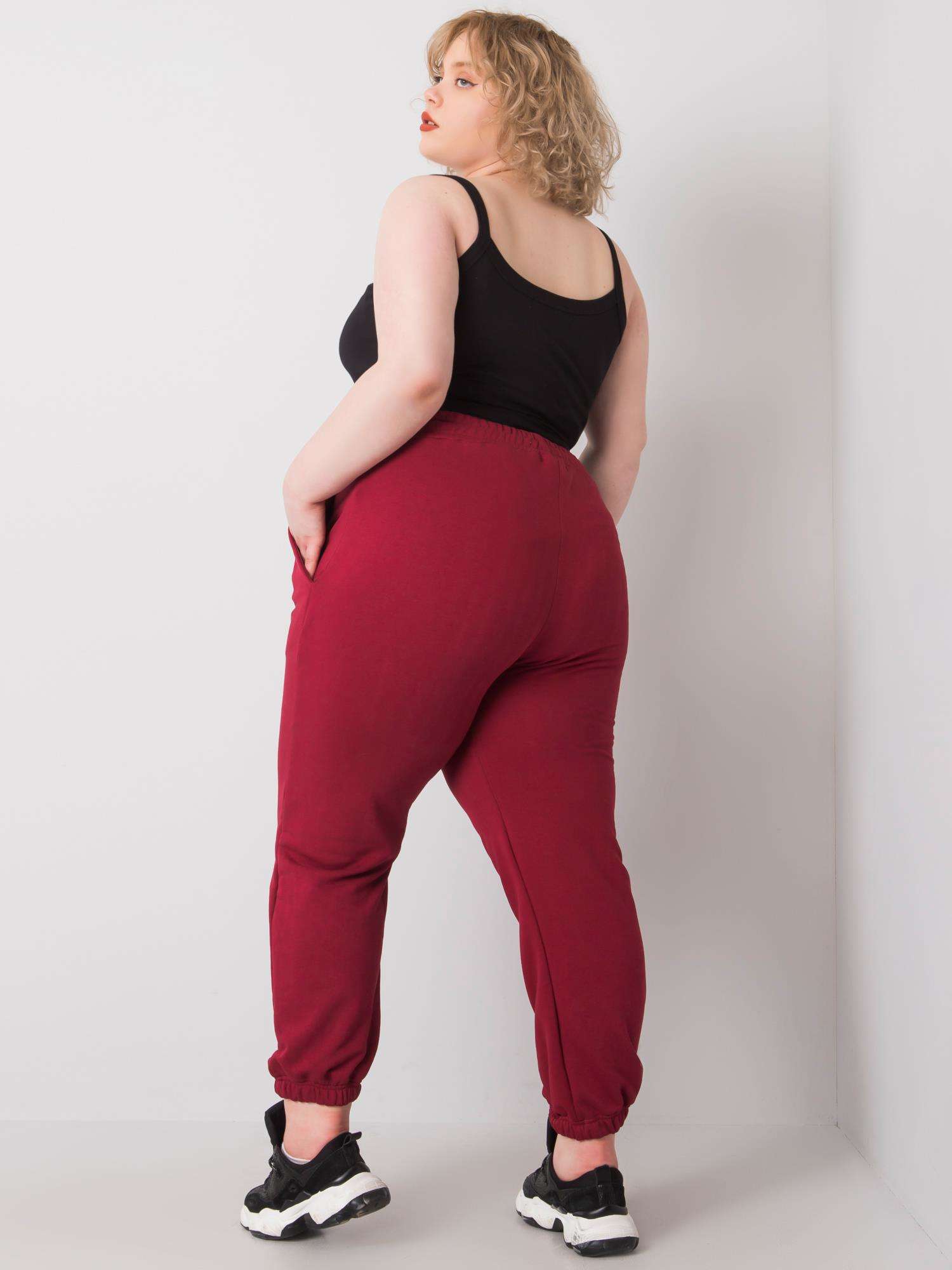 Sweatpants-RV-DR-6331.86-burgundy