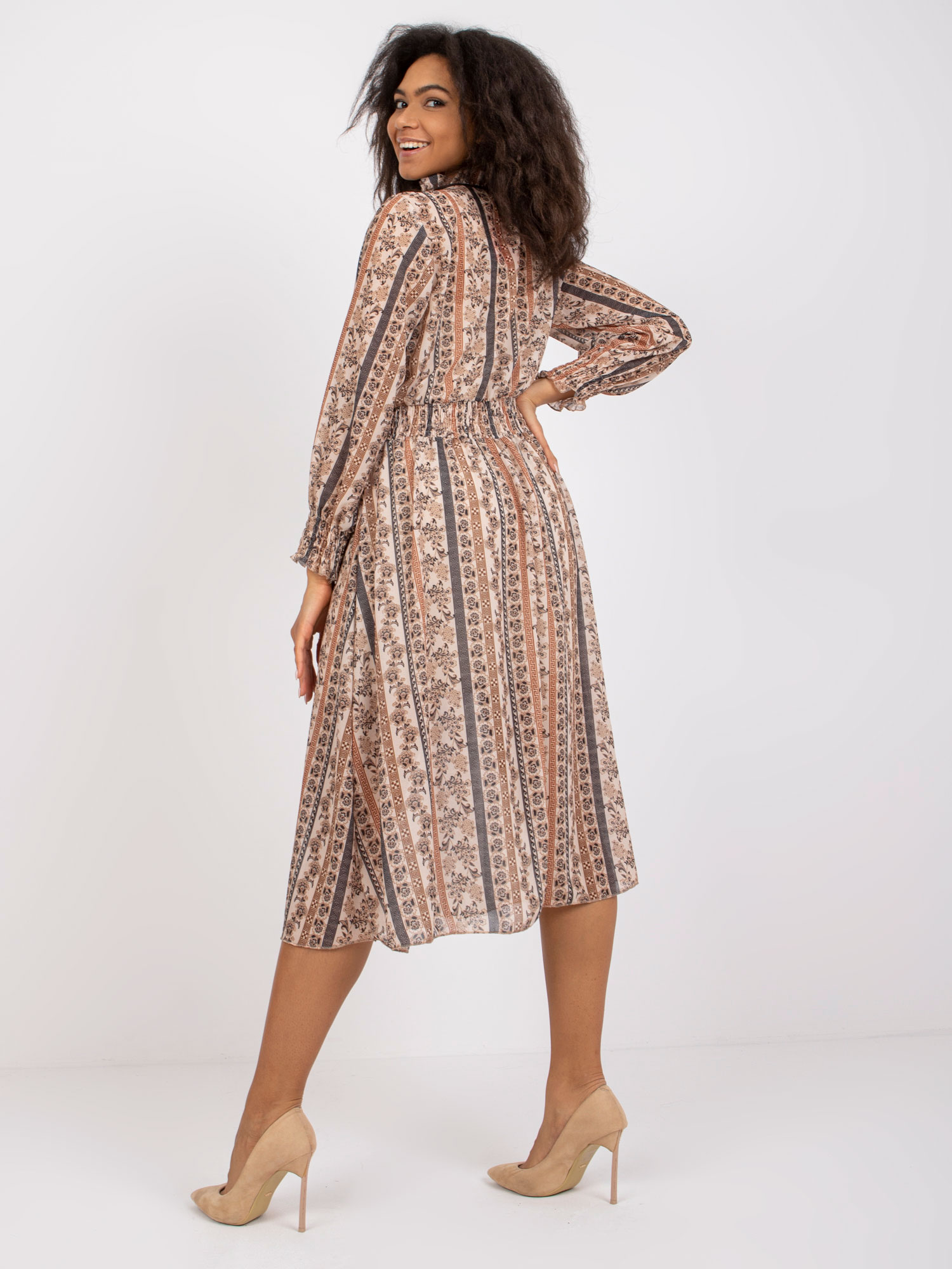 Dress-DHJ-SK-15177-1.04P-dark beige