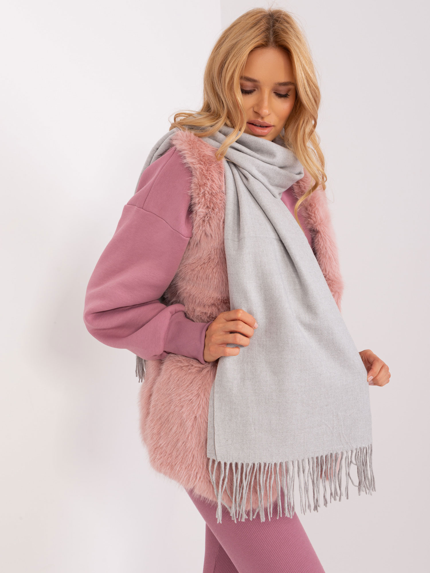 Scarf-AT-SZ-23185.73P-grey