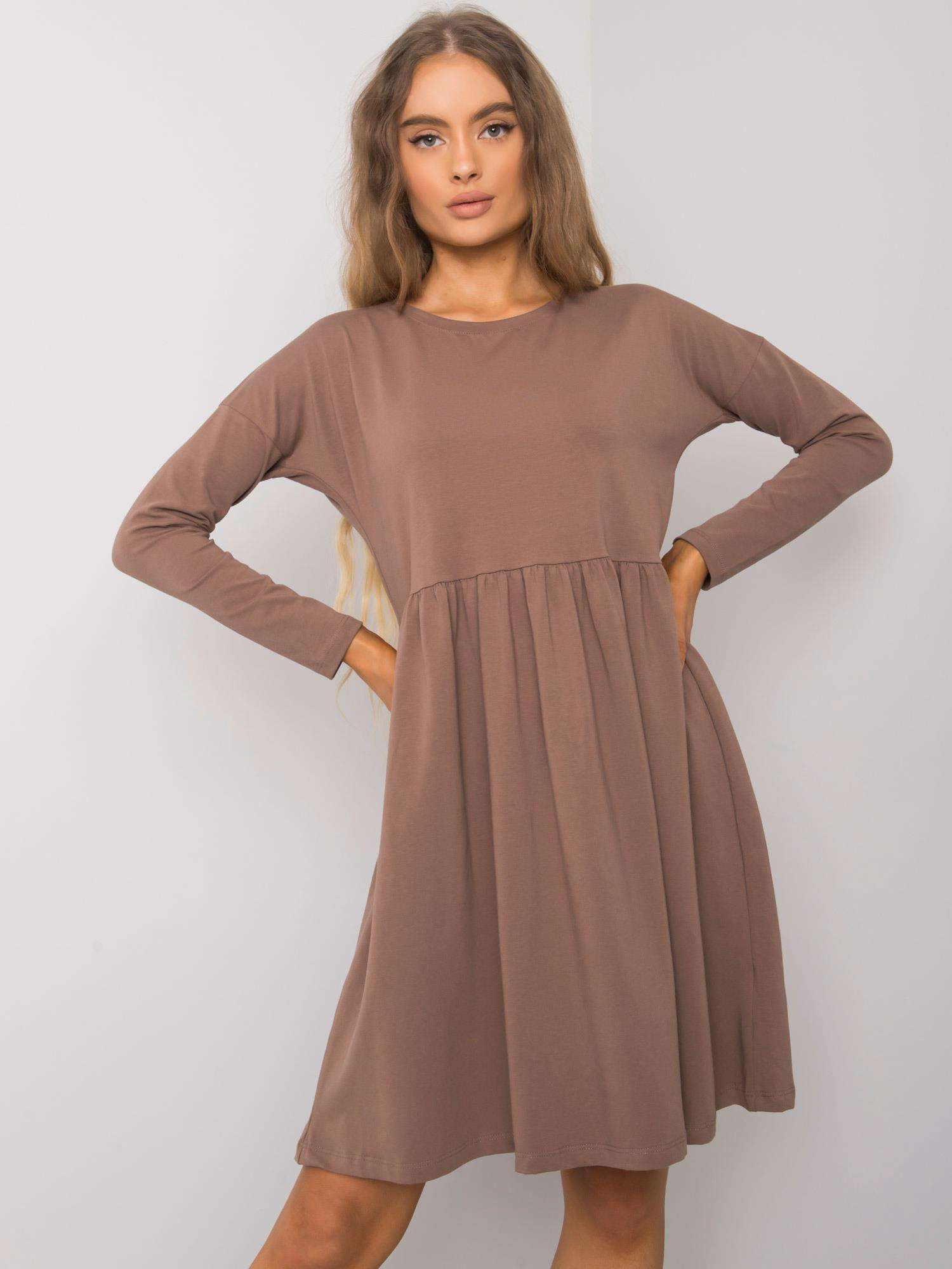 Dress-RV-SK-5889.41P-brown