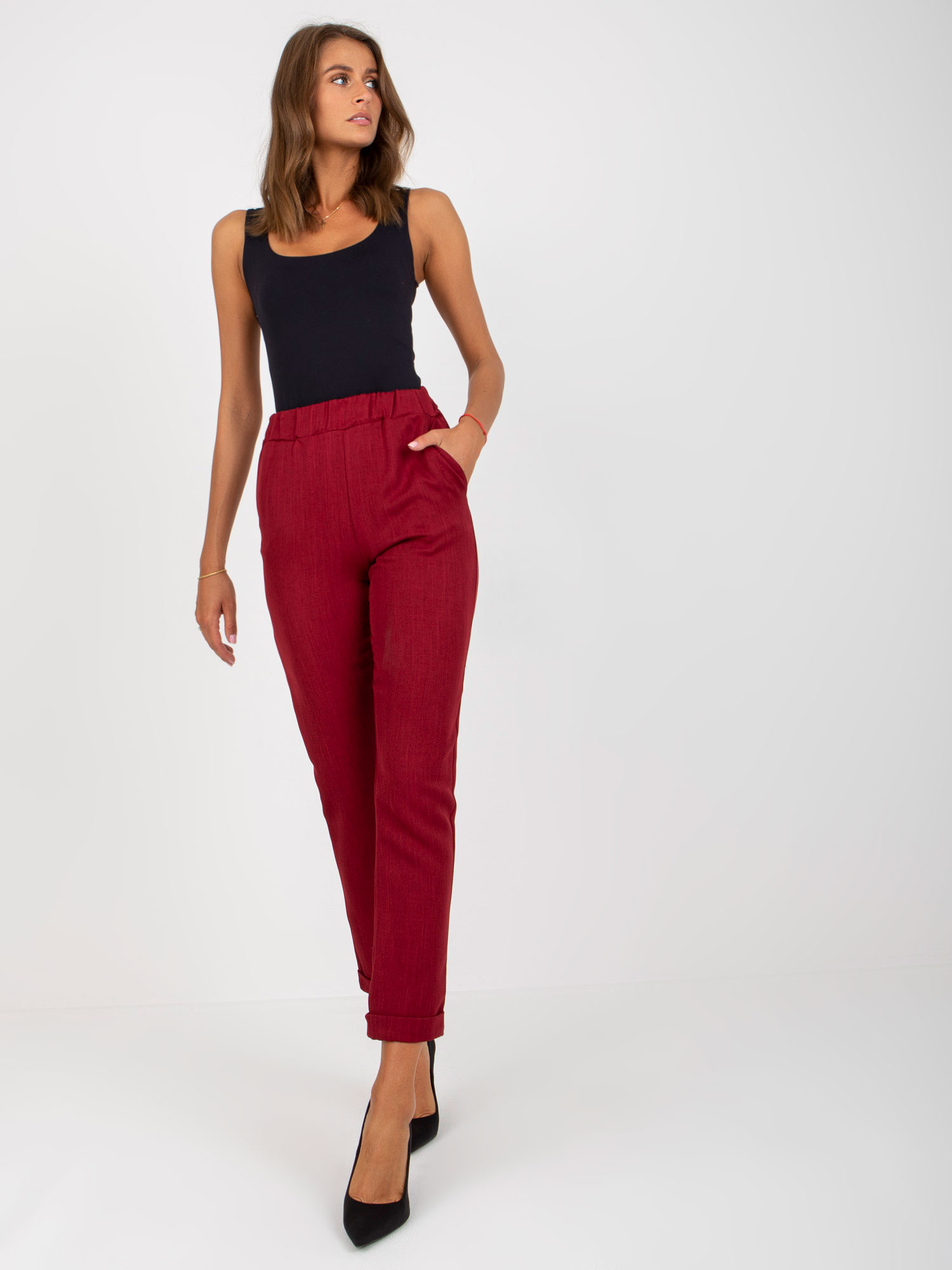 Trousers-LK-SP-506616.84-burgundy