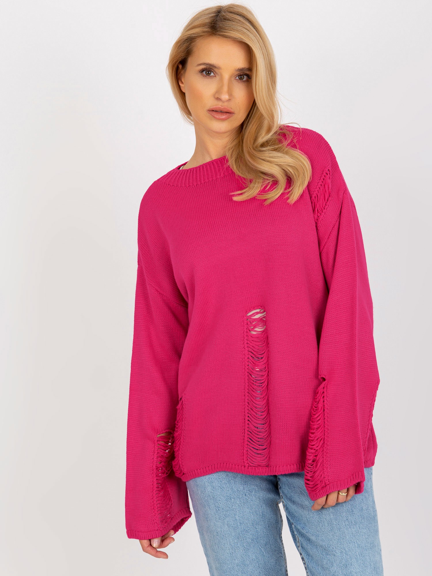 Sweater-BA-SW-8043.08X-Fuchsia
