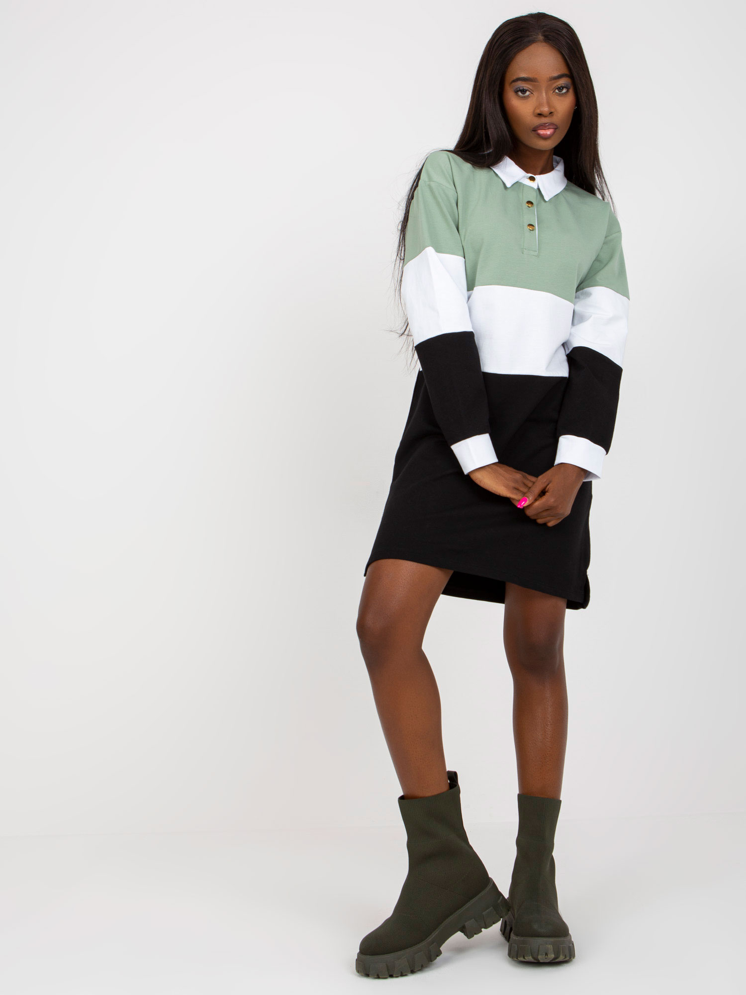 Dress-RV-SK-8072.20P-Black-Green