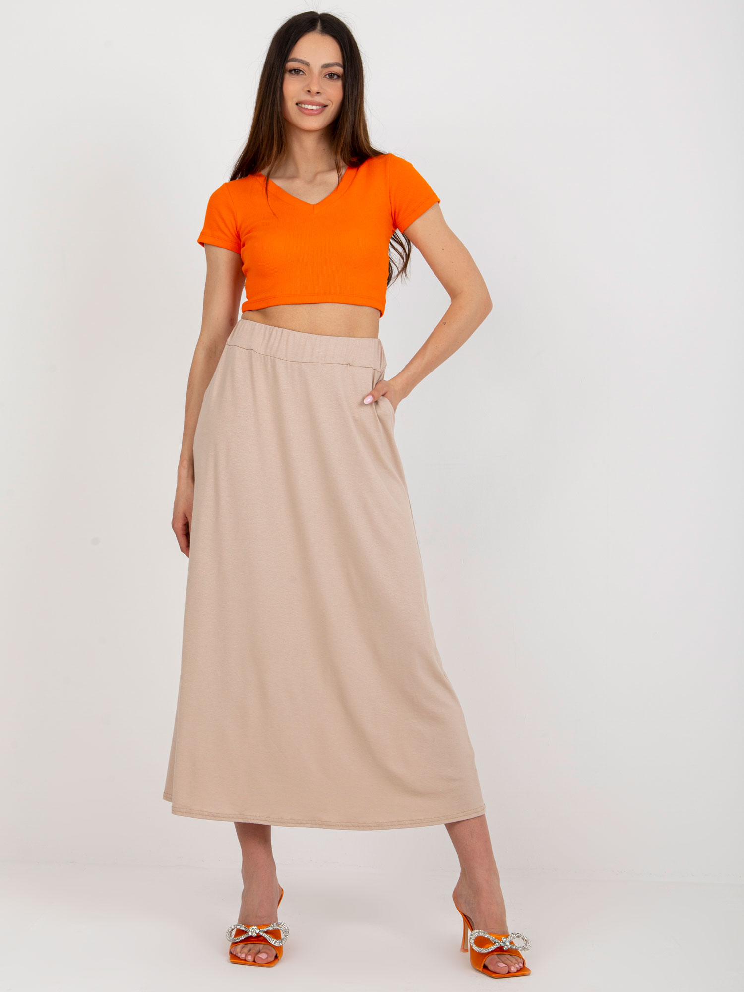 Skirt-WN-SD-5005.13-beige