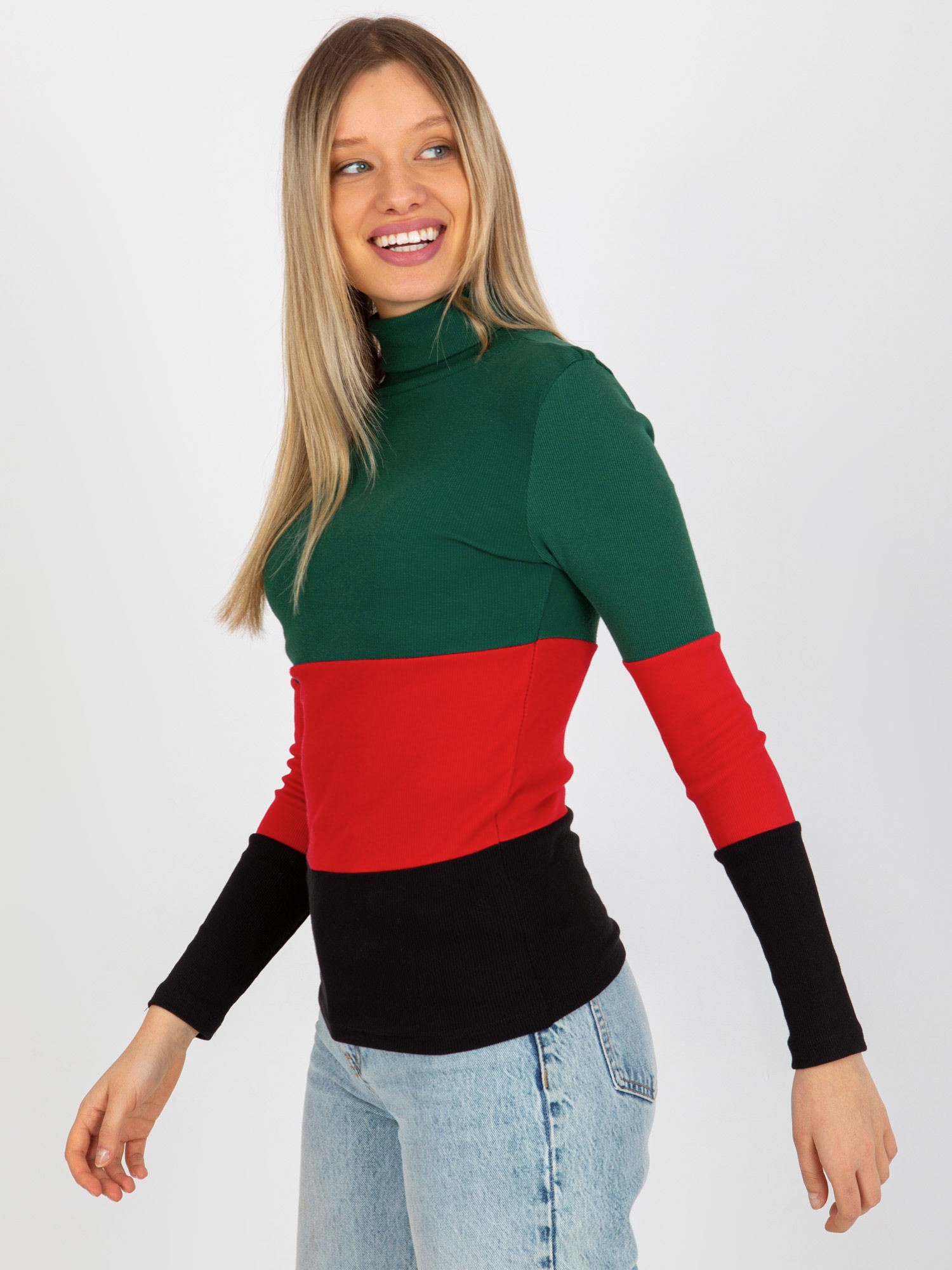 Blouse-RV-BZ-8465-1.93P-dark green