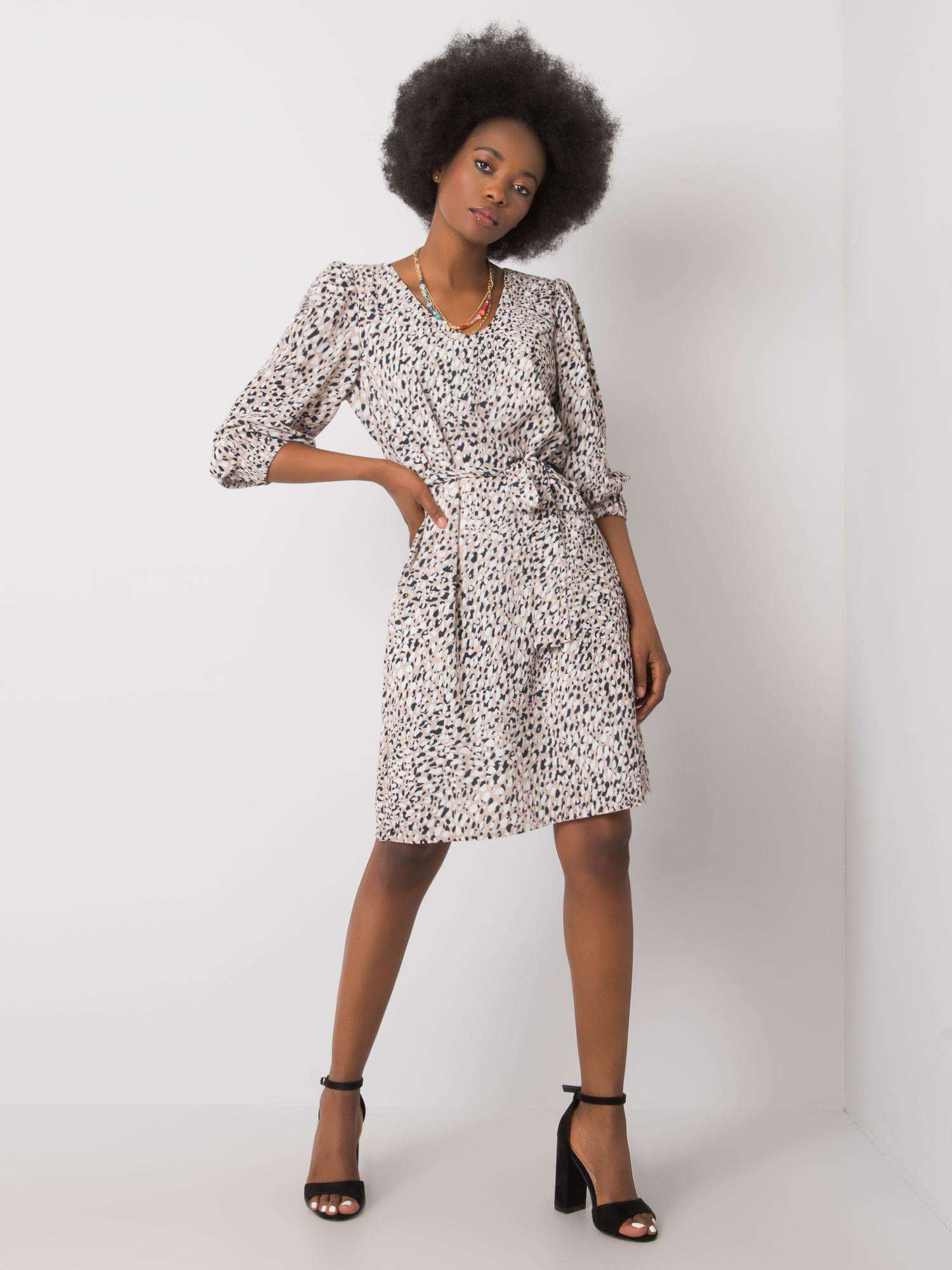 Dress-LK-SK-508079.47P-black-beige