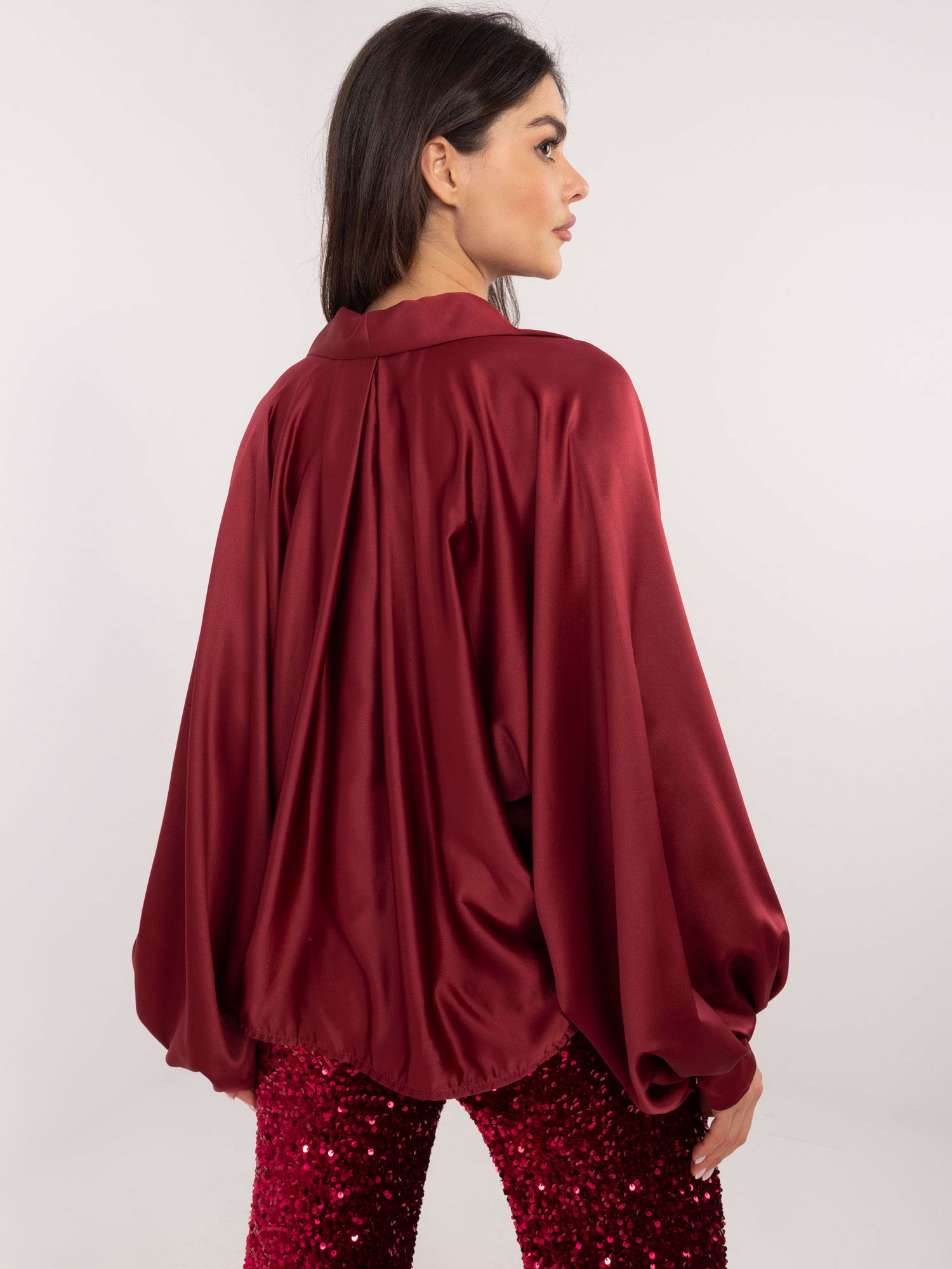 Shirt-DHJ-KS-15257.53P-burgundy