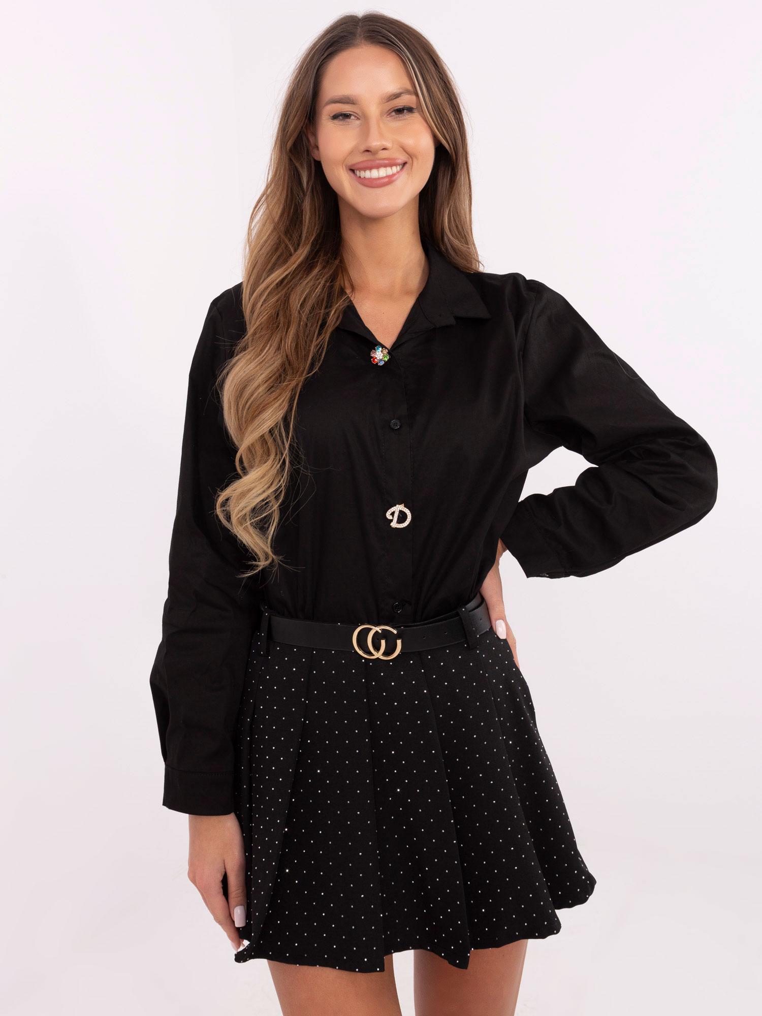 Shirt-DHJ-KS-20132.04P-black