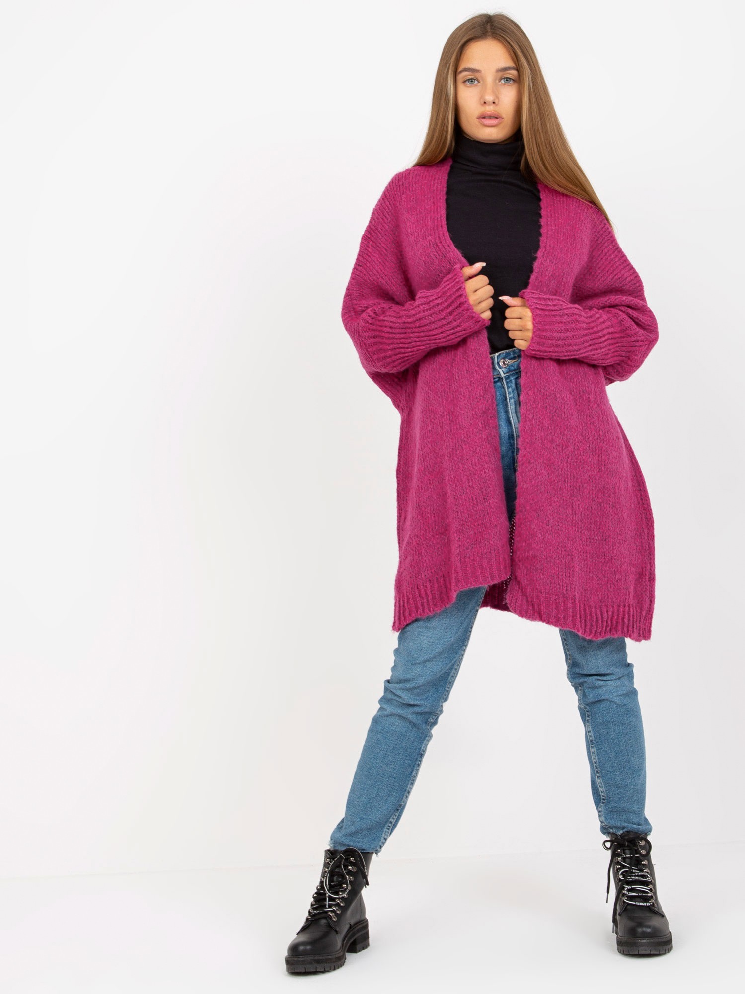 Cardigan-TW-SW-BI-M2201.87-fuchsia
