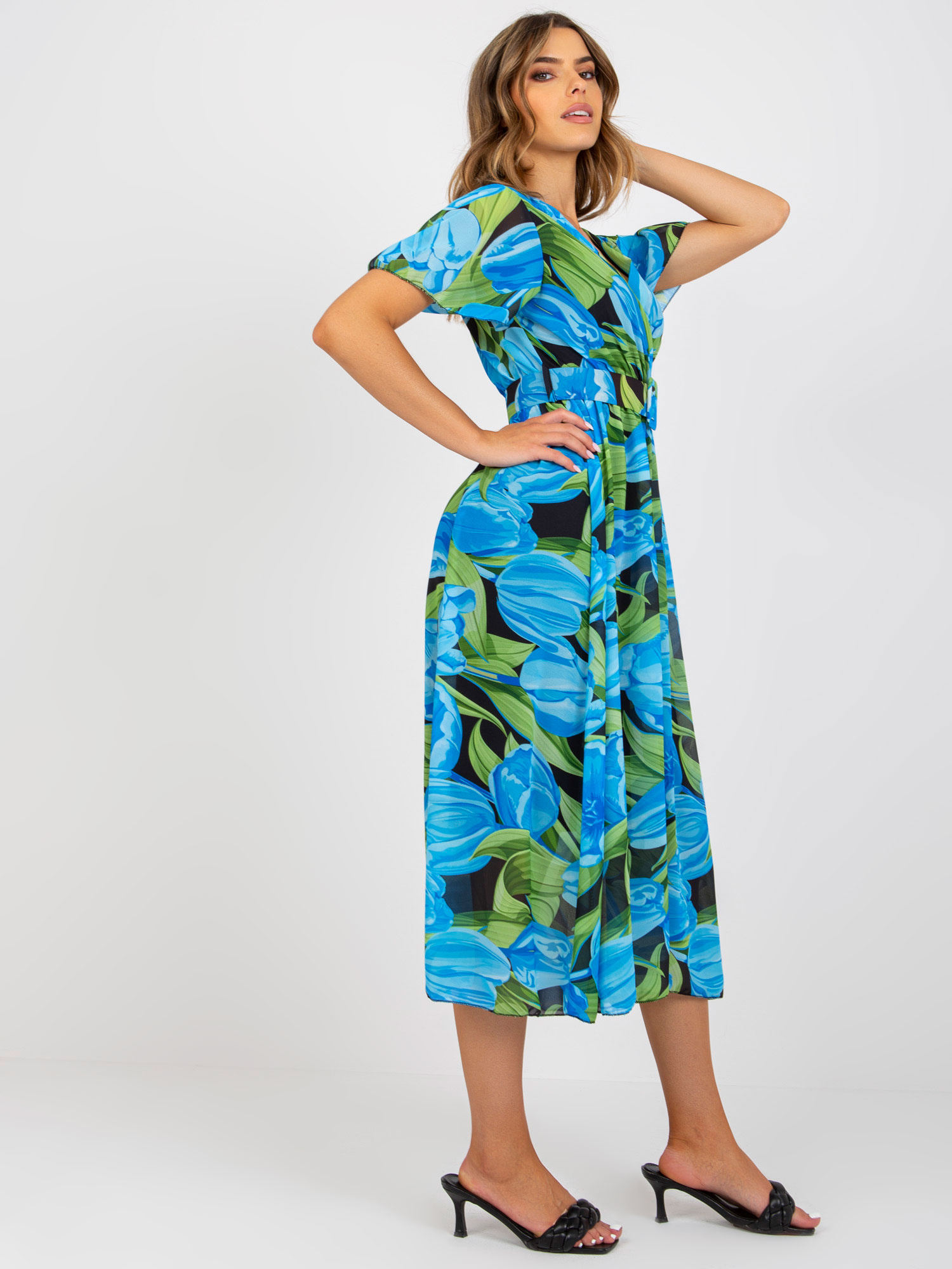 Dress-DHJ-SK-15967.54P-black-blue