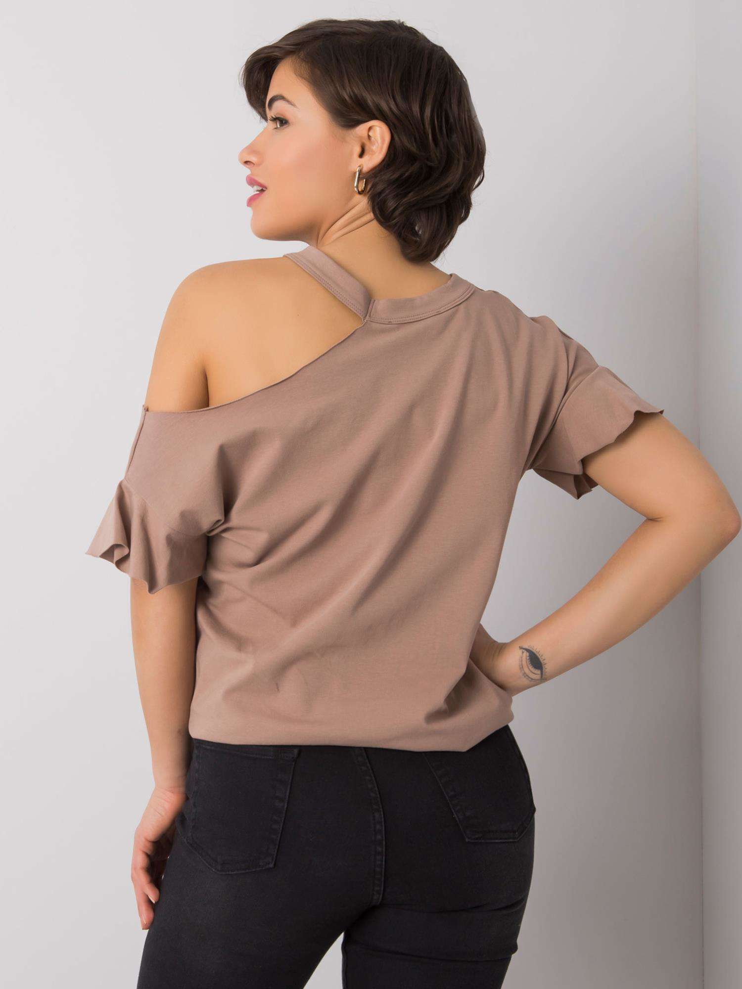 Blouse-FA-BZ-6946.93P-dark beige