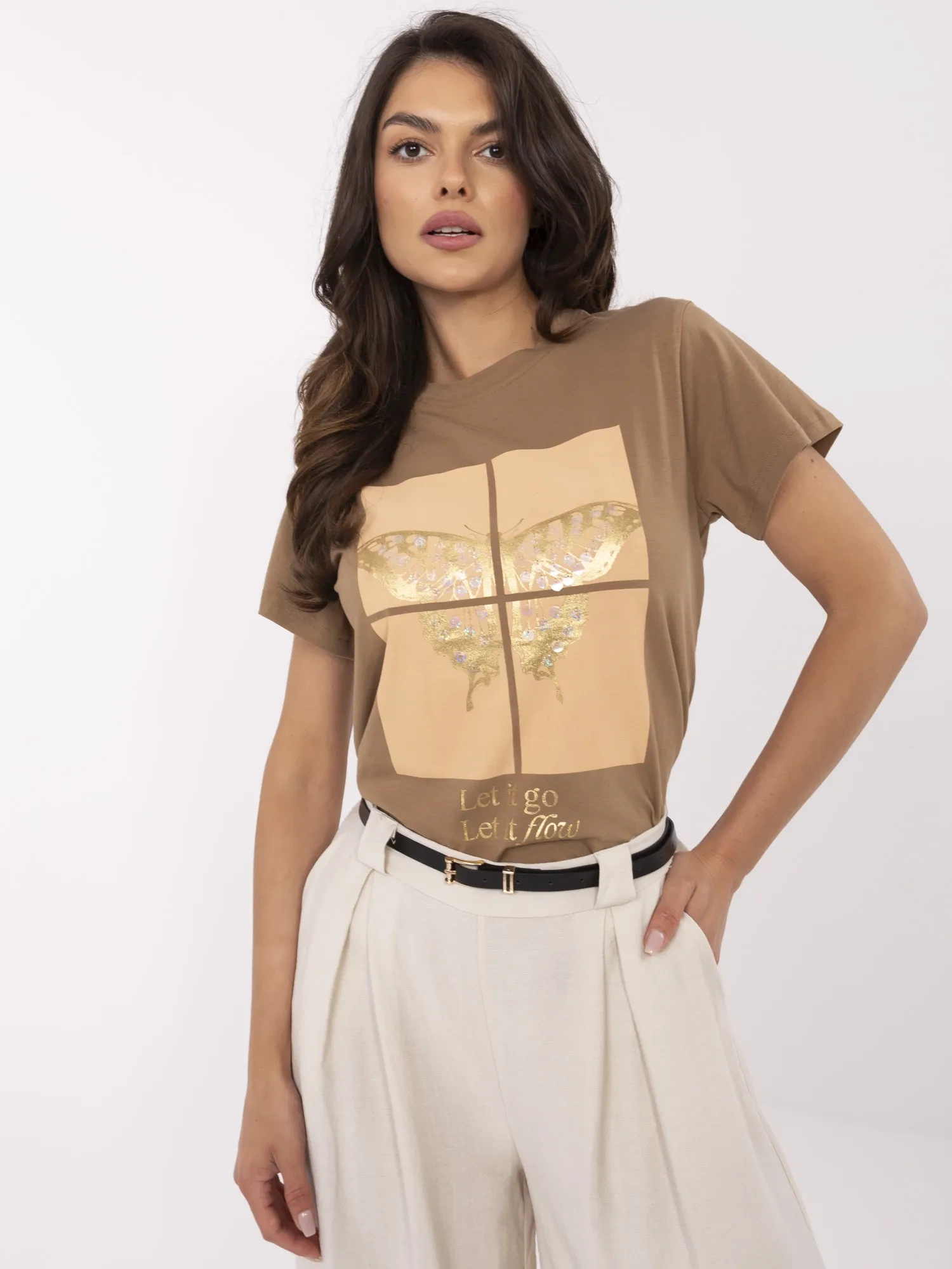 T-shirt-CLM-TS-1704.85-light brown