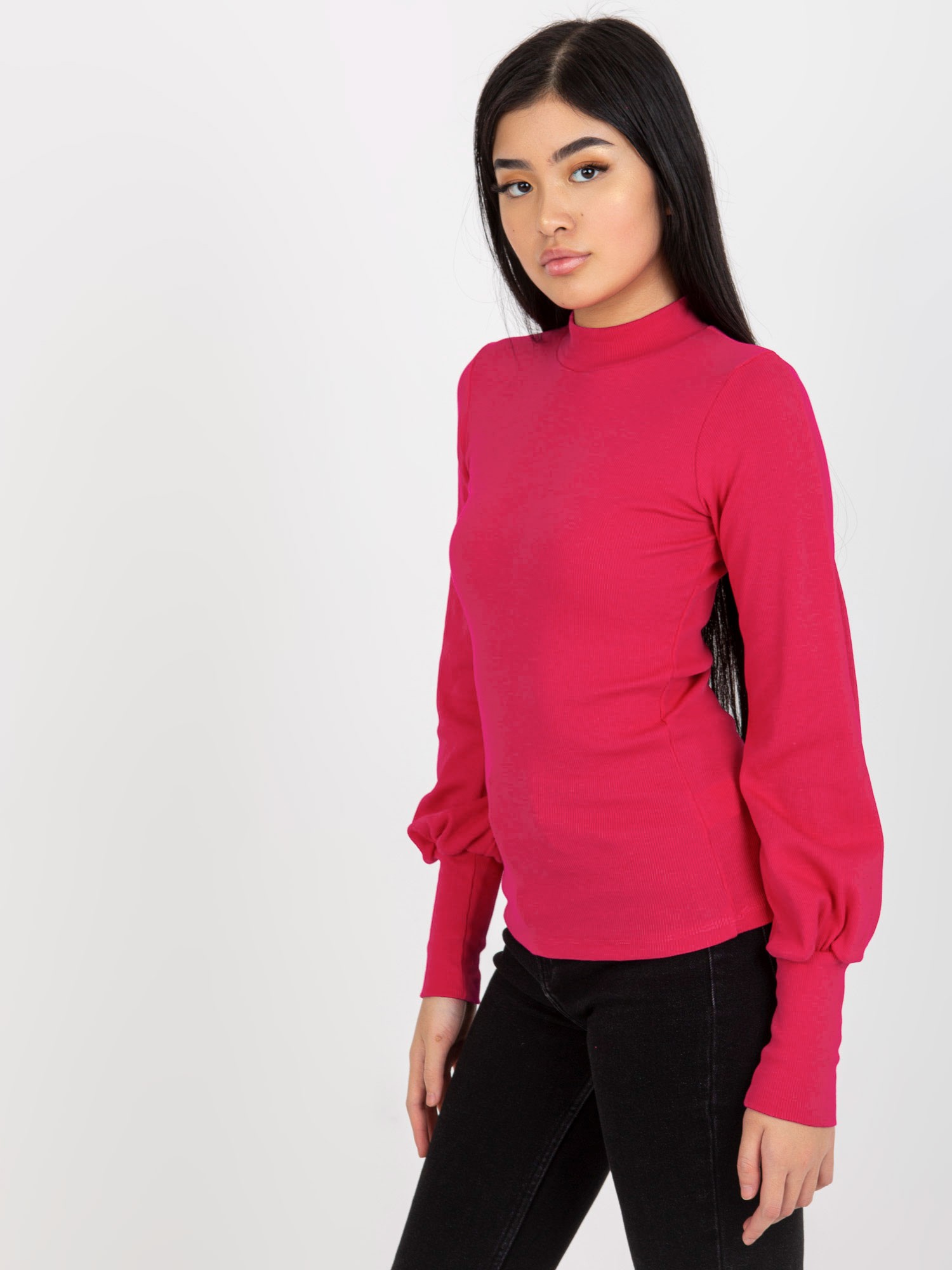 Blouse-RV-BZ-5223.15-dark fuchsia