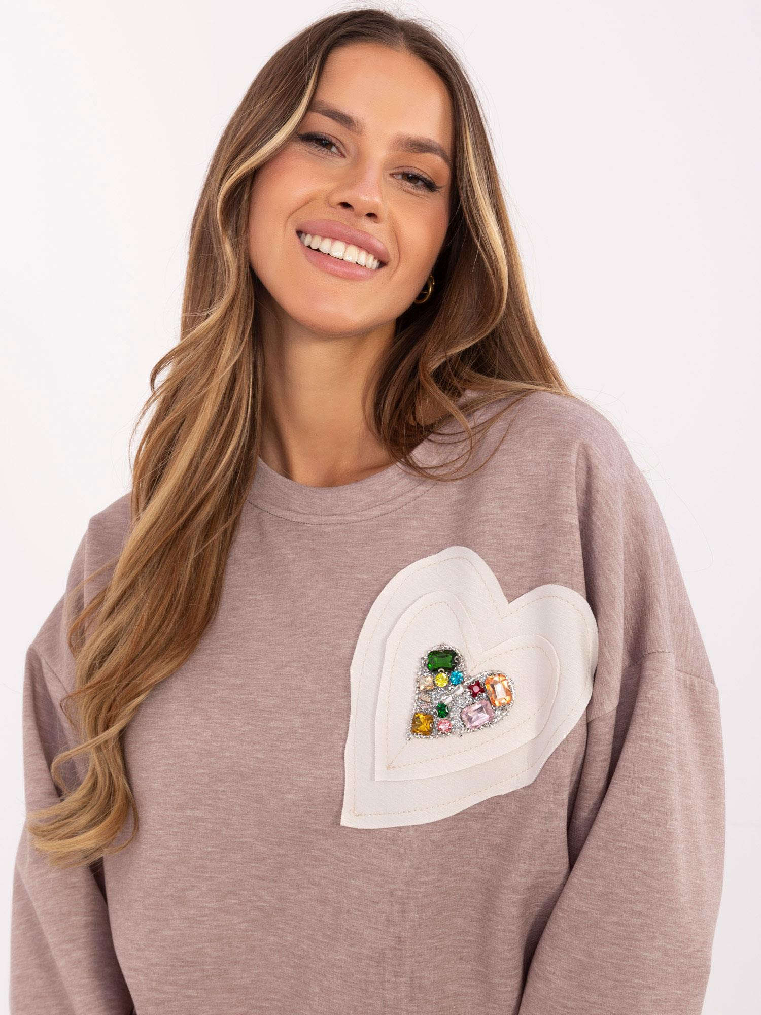 Sweatshirt-DHJ-BL-20322.72-dark beige