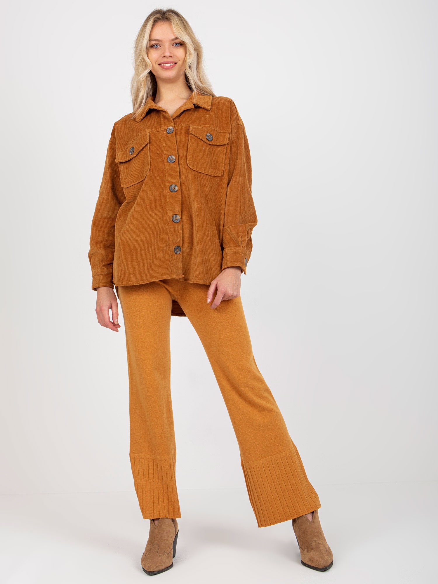 Shirt-D60002M11008C2-light brown
