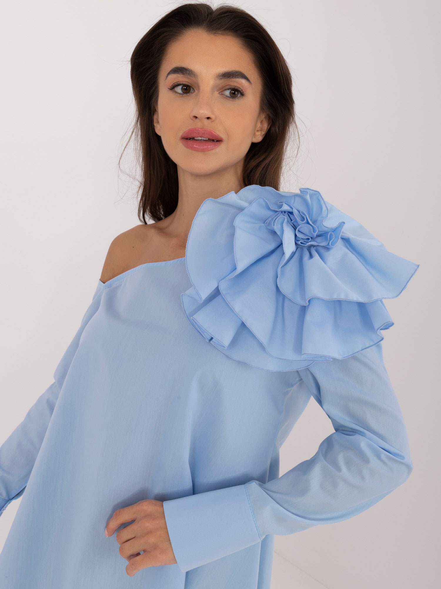 Blouse-LK-BZ-509656.21-light blue