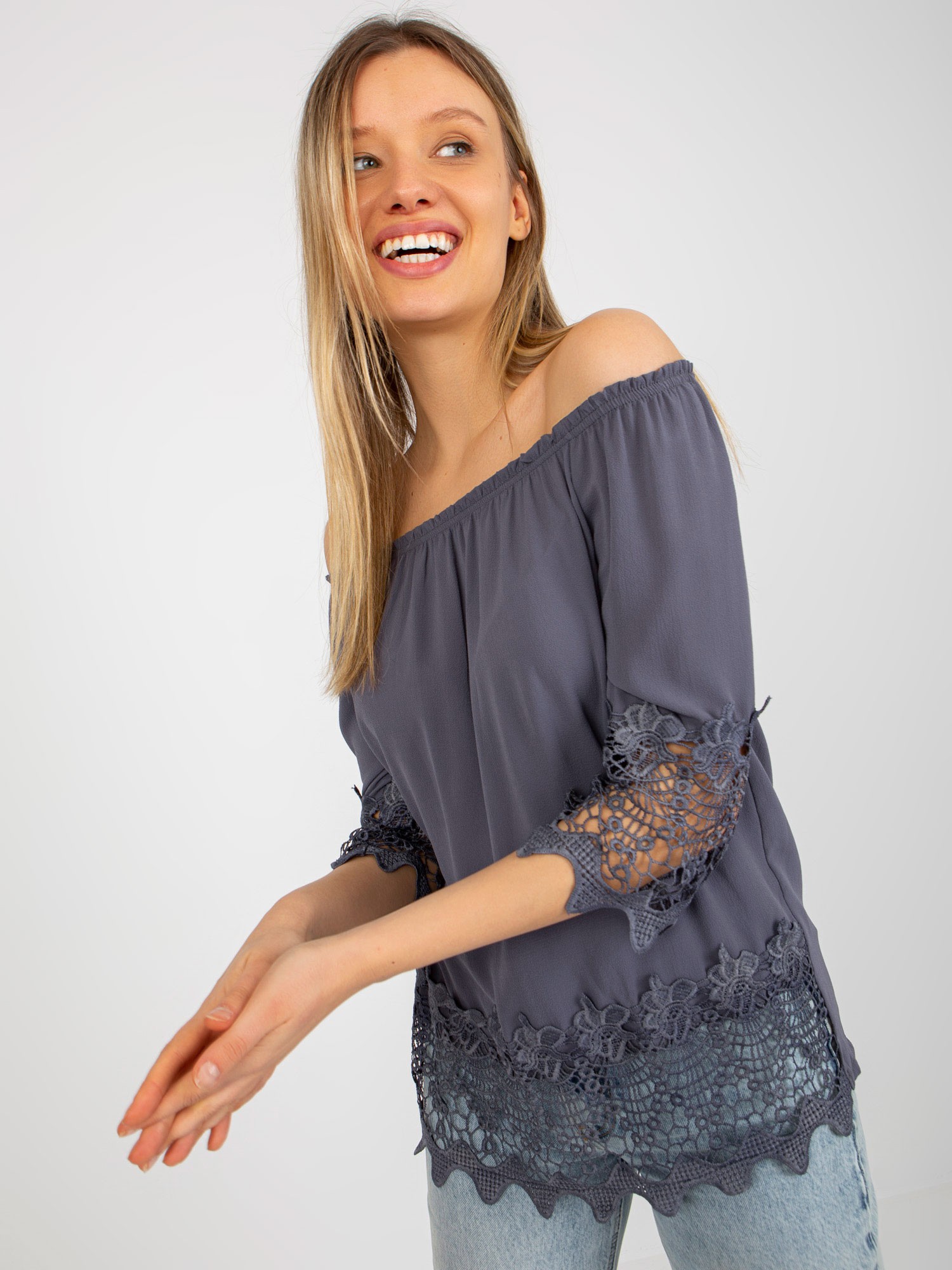 Blouse-LK-BZ-506188.32X-graphite