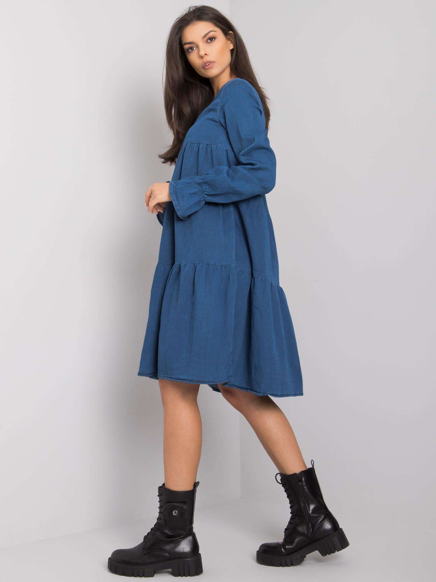 Dress-RO-SK-E08.37-dark blue
