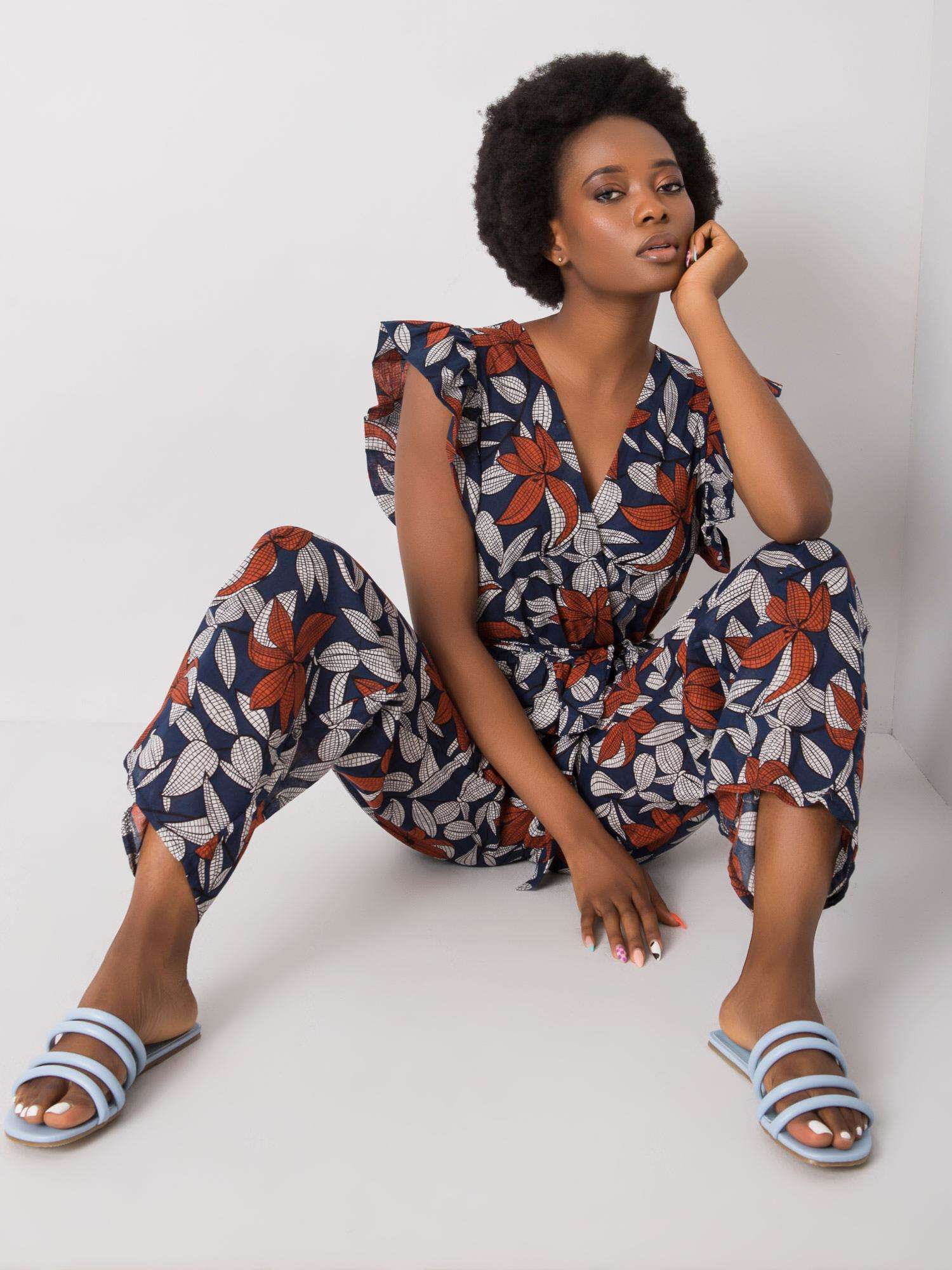 Jumpsuit-DHJ-KO-13568.13P-navy blue
