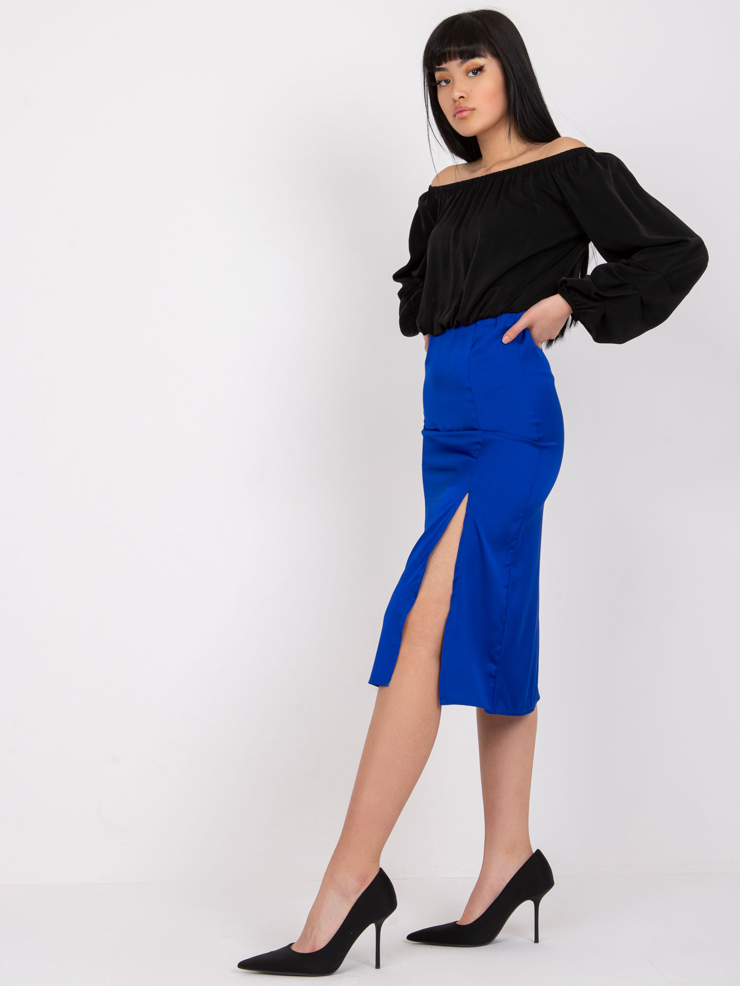 Skirt-WN-SD-1705.86-Cobalt