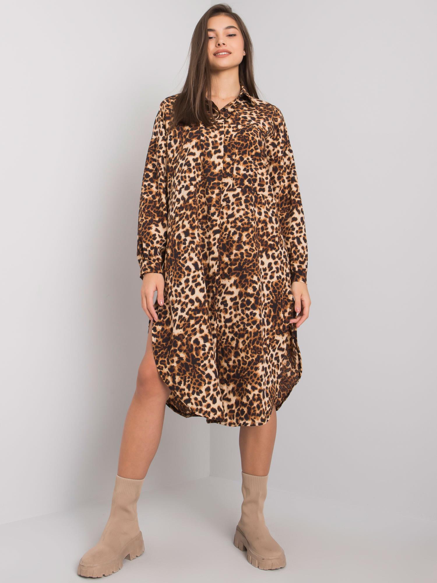 Dress-TW-SK-BI-32555.72P-black-beige