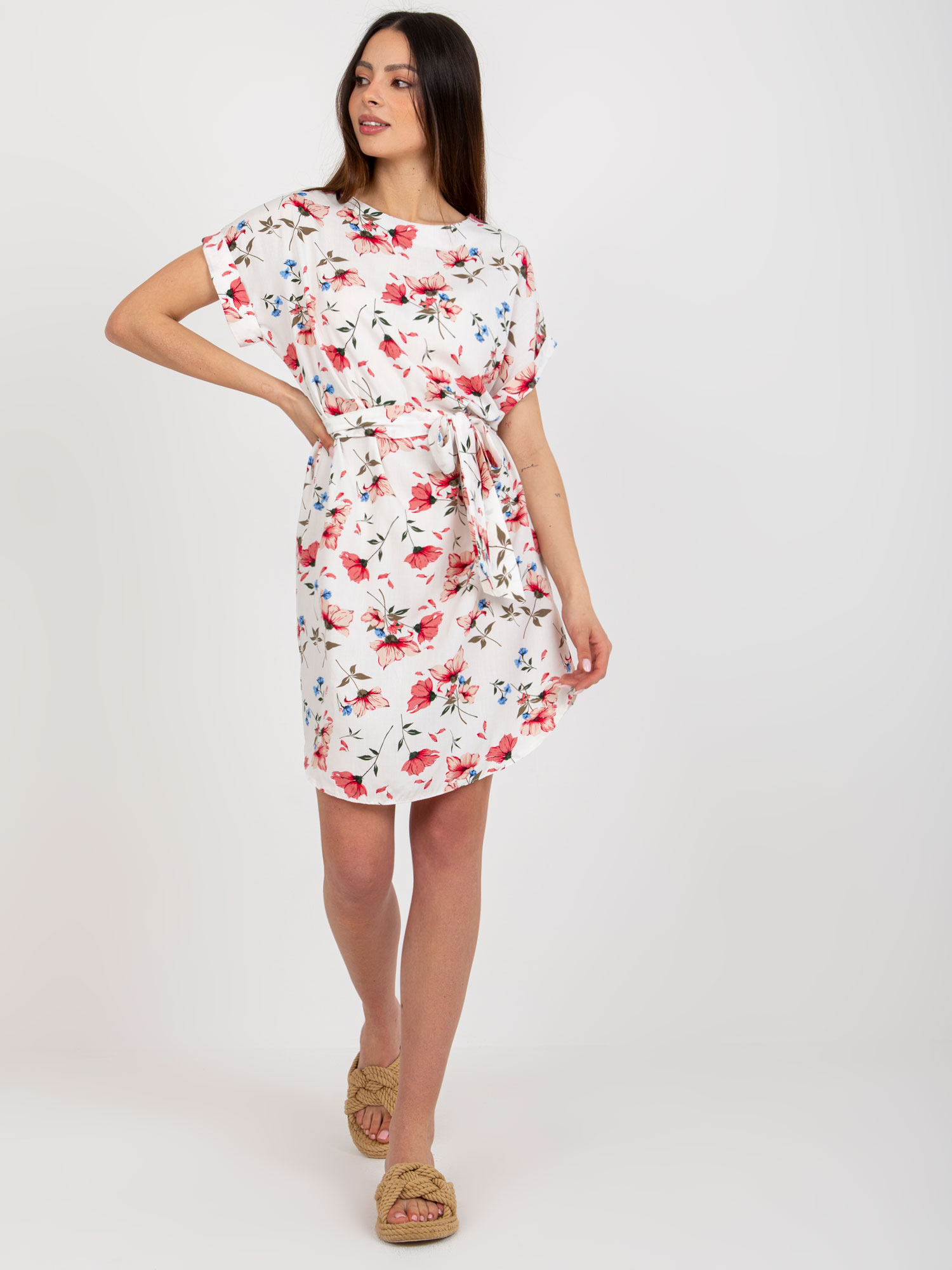 Dress-WN-SK-661.71P-white-red