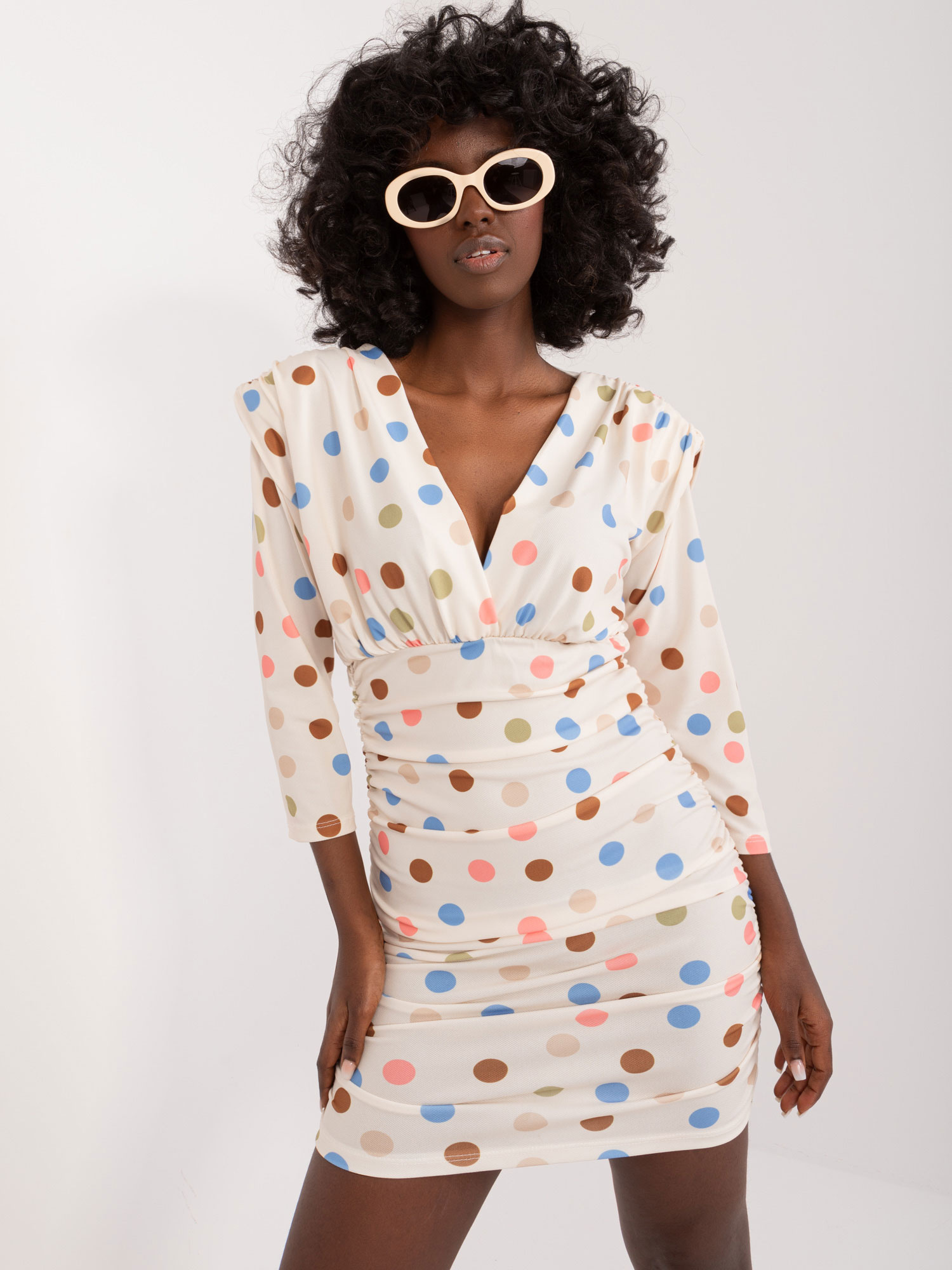 Dress-DHJ-SK-17311.87-light beige