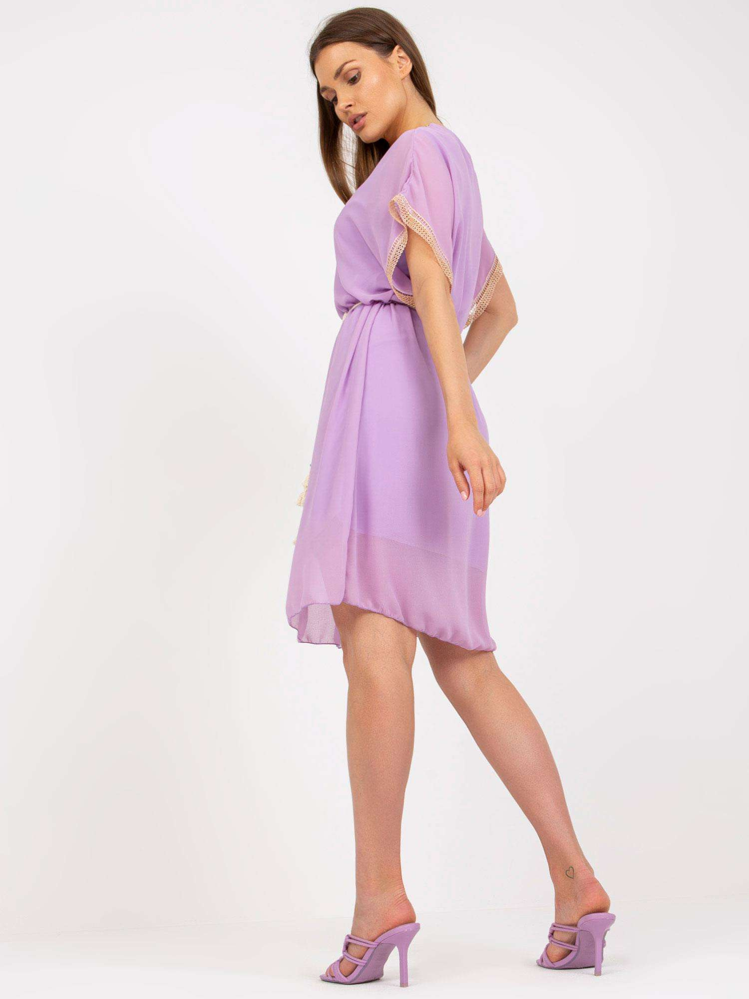 Dress-DHJ-SK-1508.12-Light Purple