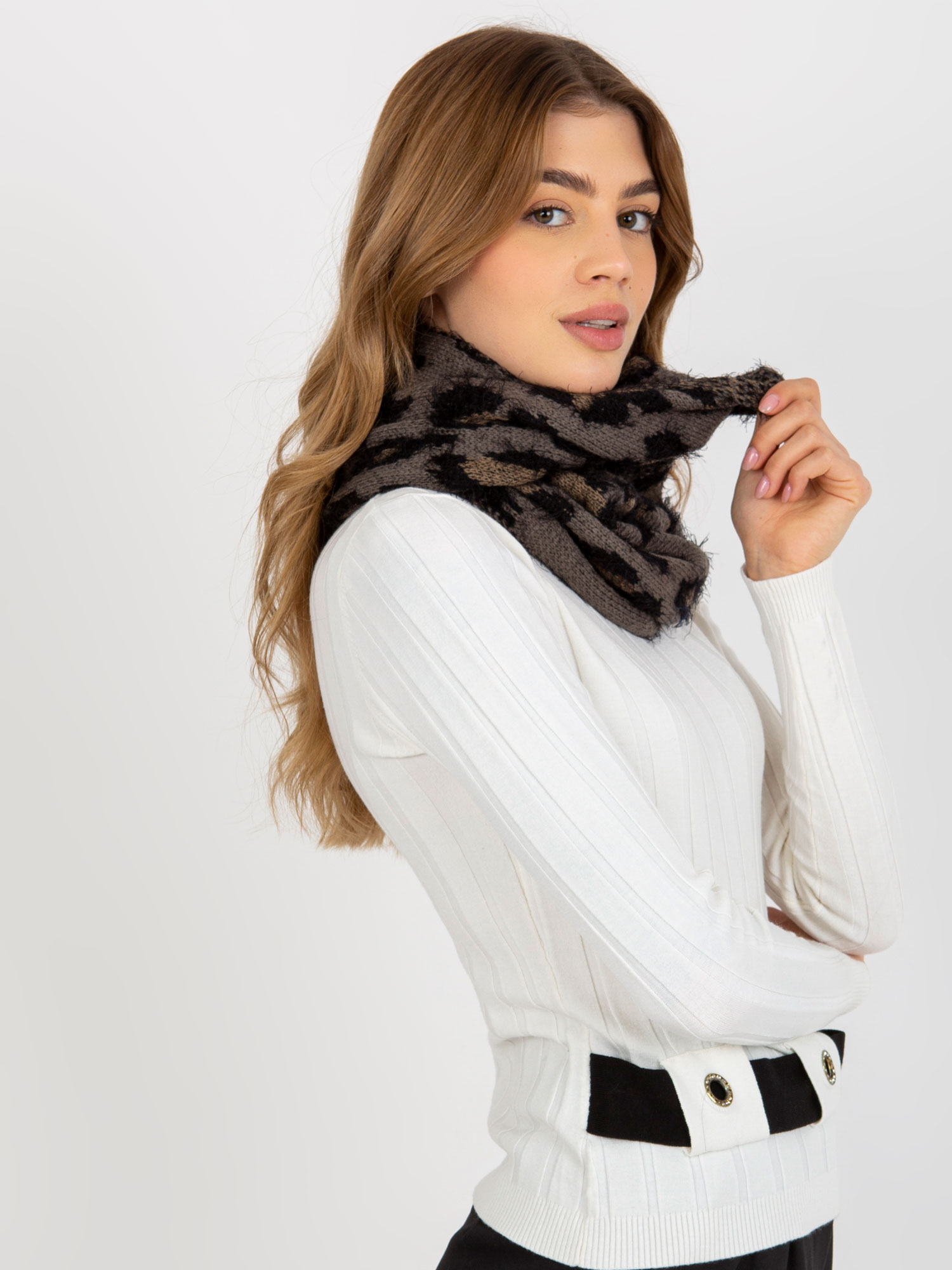 Scarf-AT-KM-ENEC-B63-2.26P-grey-black