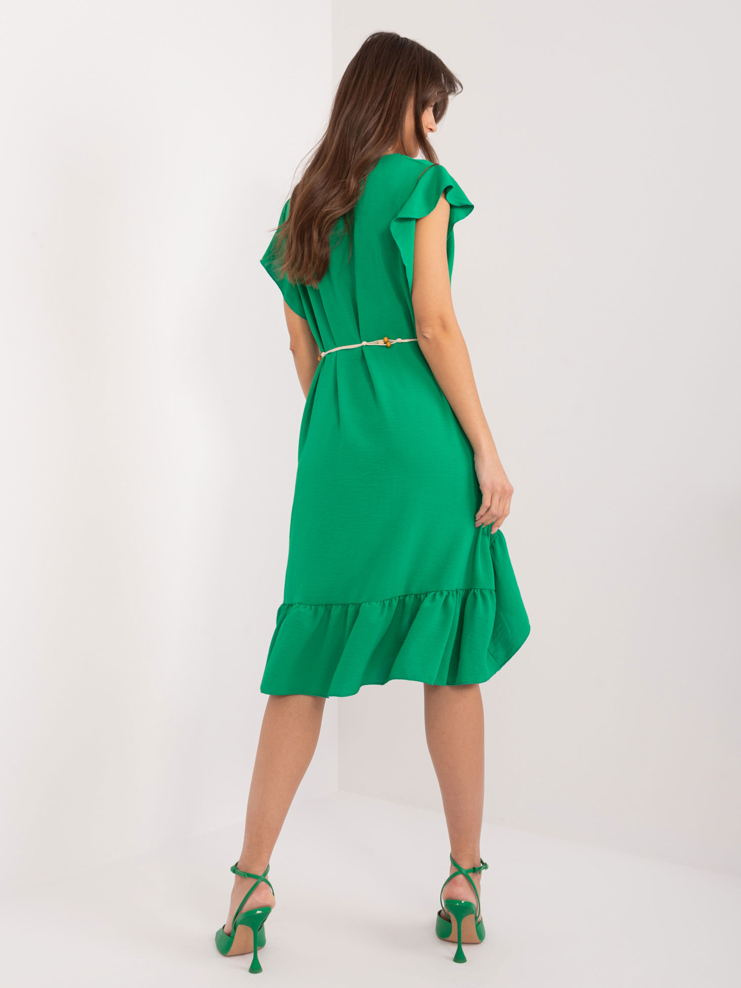 Dress-DHJ-SK-8921.98-Green