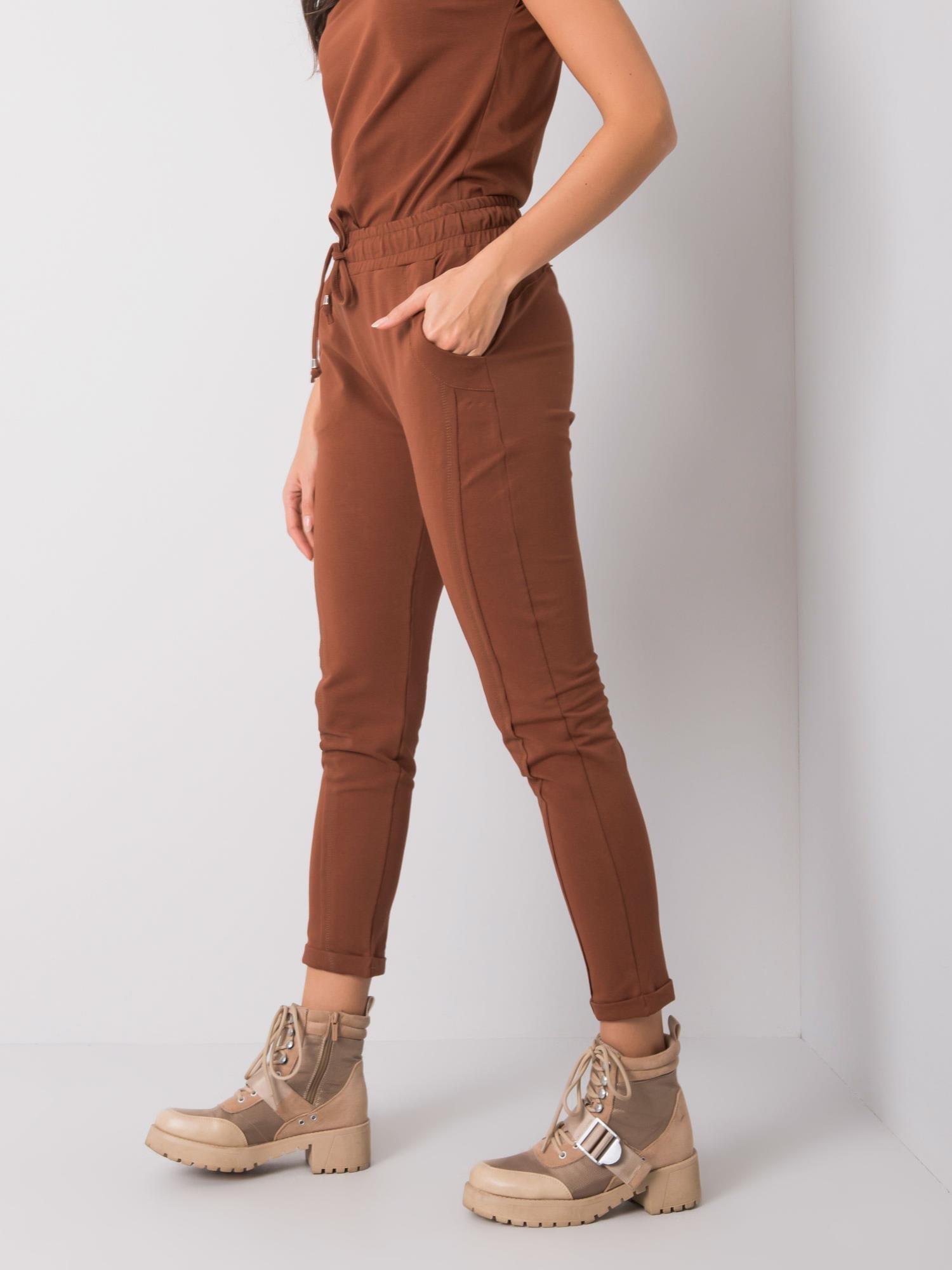 Sweatpants-RV-DR-3589.07X-dark brown